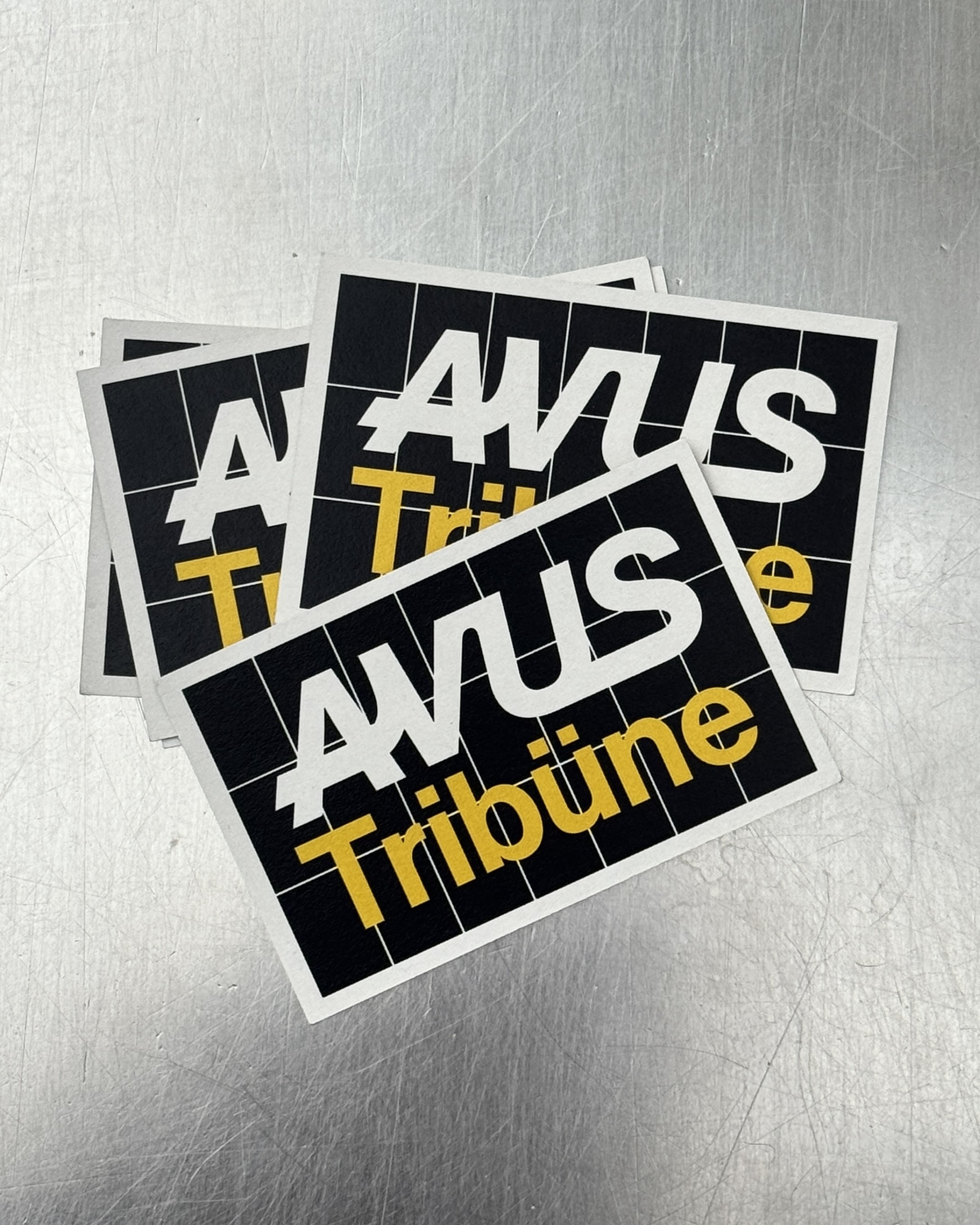 AVUS Tribüne CI and business cards