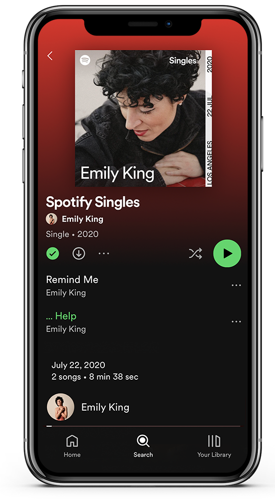 Emily King Cover Art for Spotify