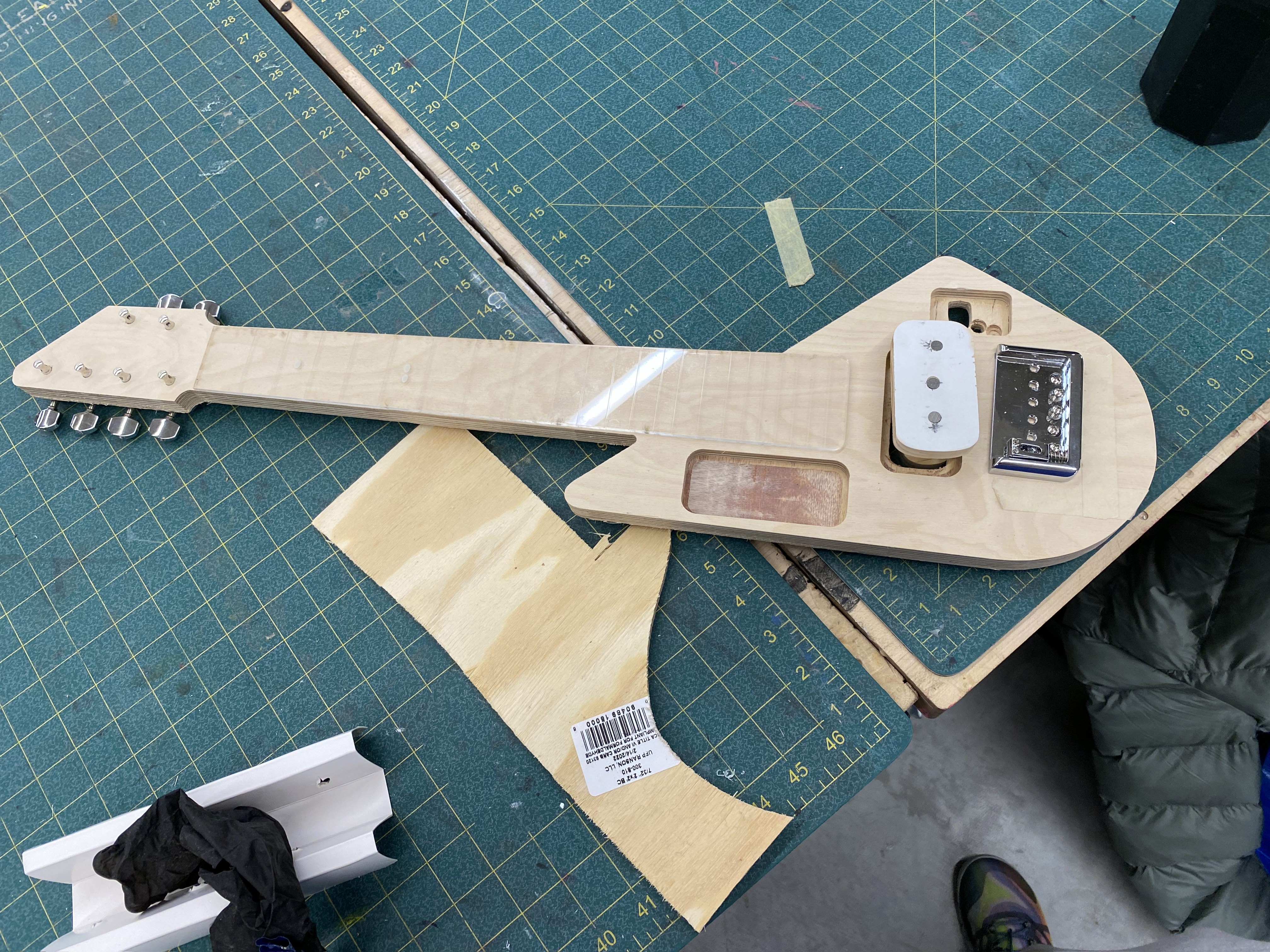 progress, freshly milled