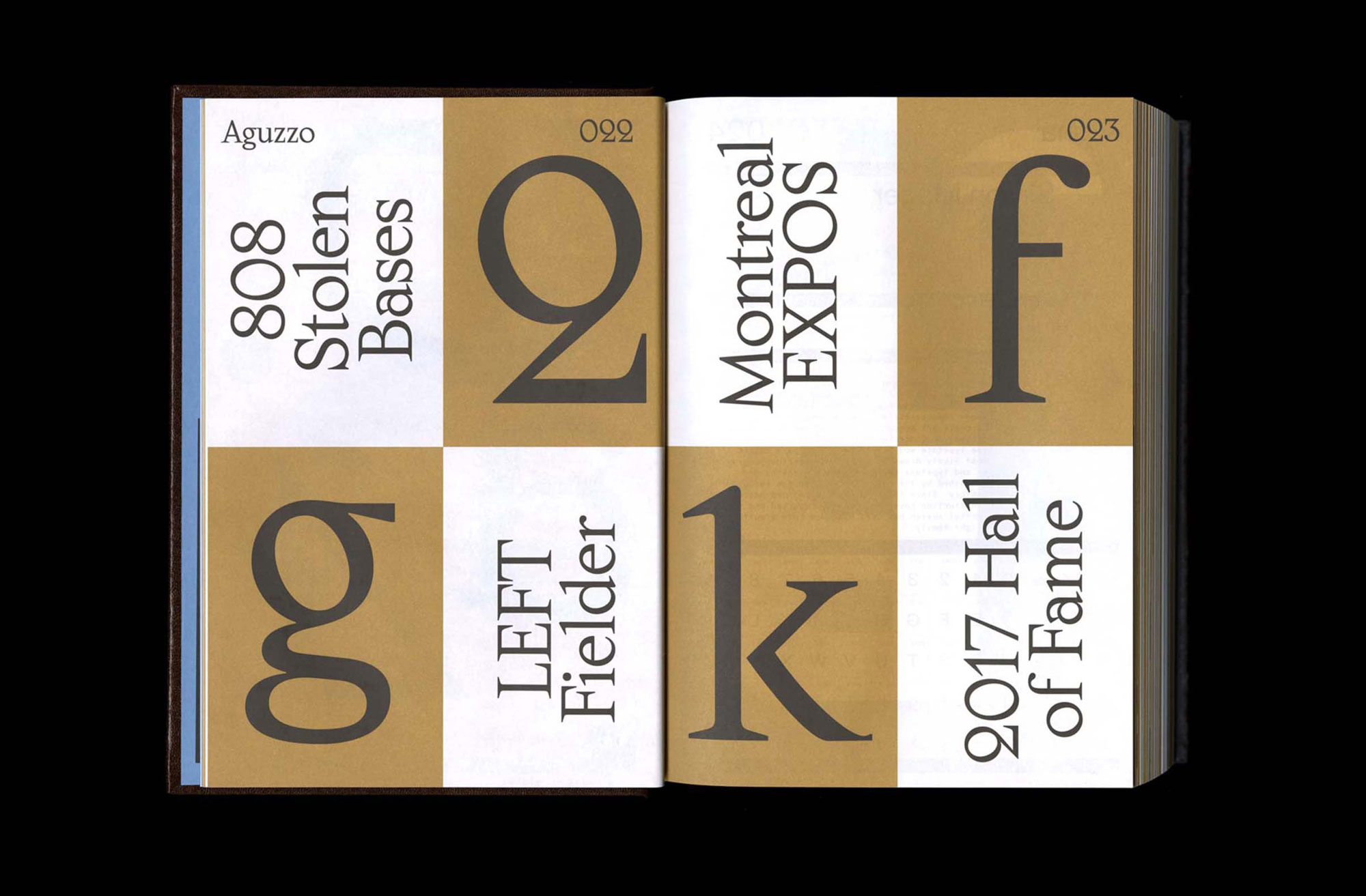 Aguzzo Typeface featured in New Type Design vol. 2 (2022) by Actual Source
