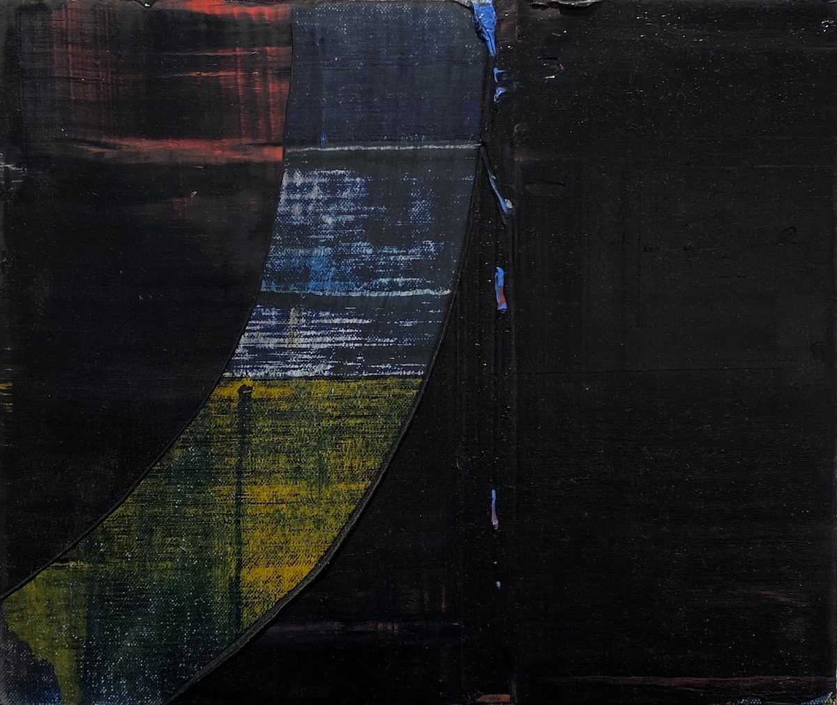 Ken Kelly River, 2021Oil on canvas over panel, 10 x 12.25 in. $1,100