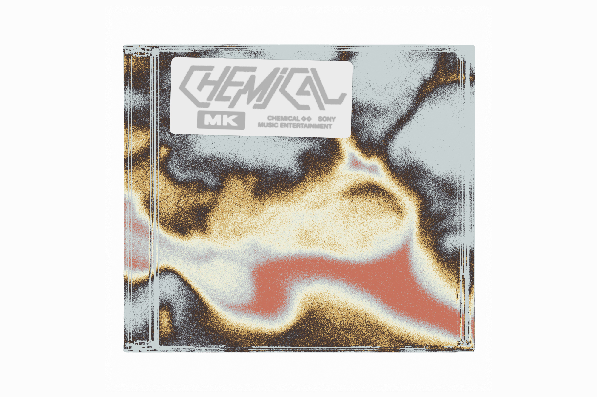 Type design and cover art for CHEMICAL single by MK, Sony Music, 2021