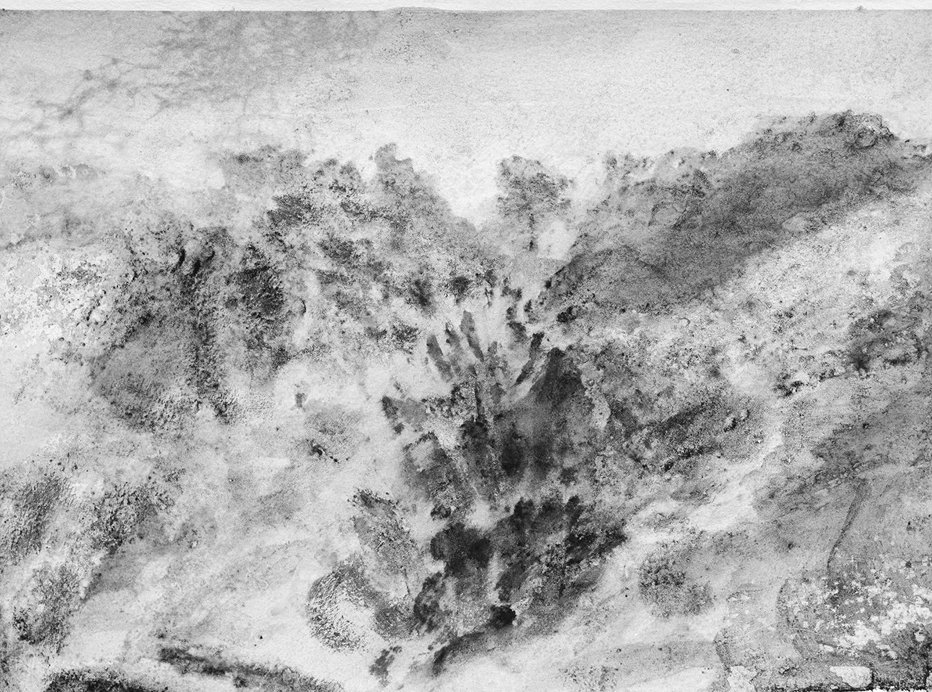 Lushan (VI)gouache on paper28 x 38 cm, 2018