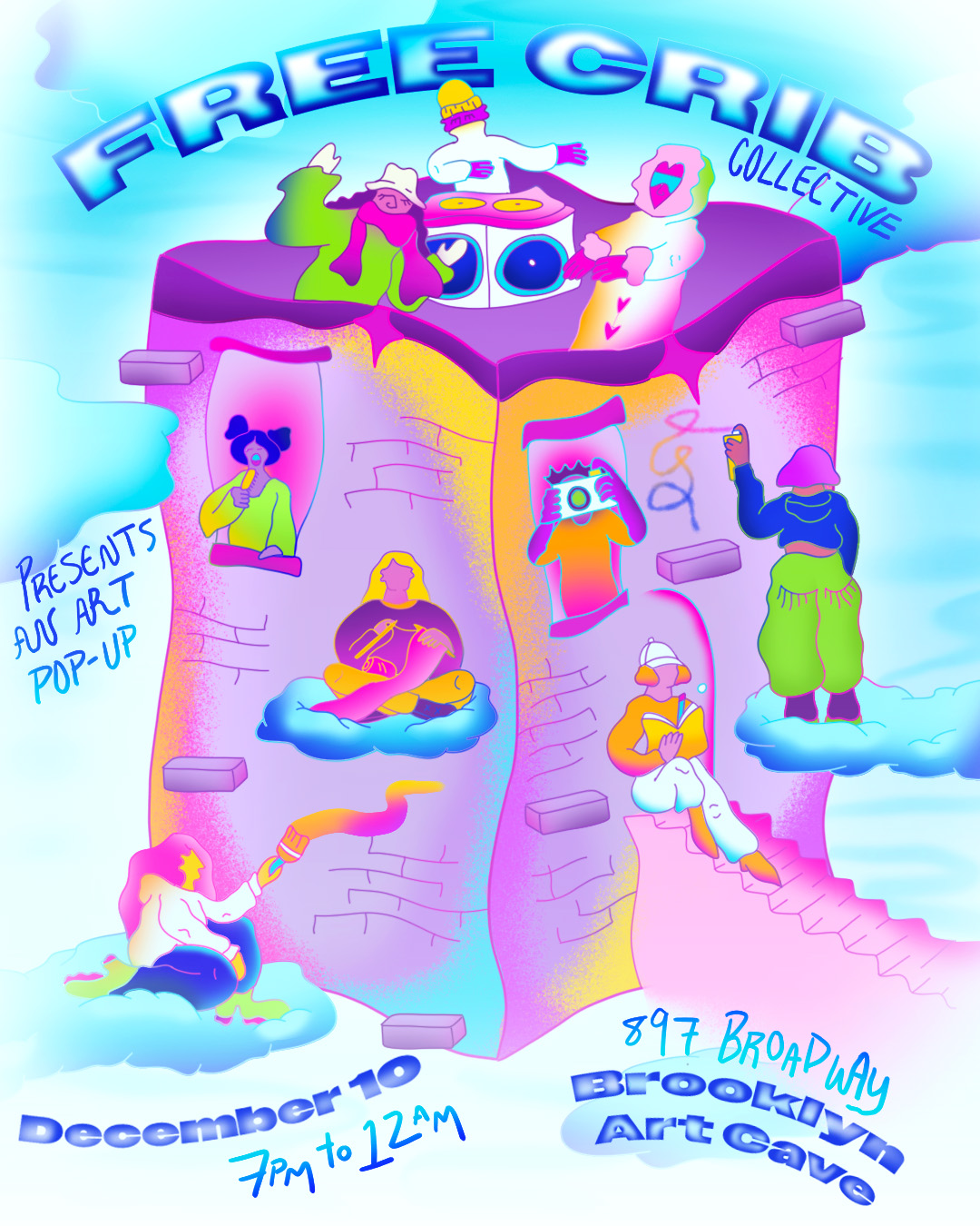 Free Crib Poster, 2022, Digital