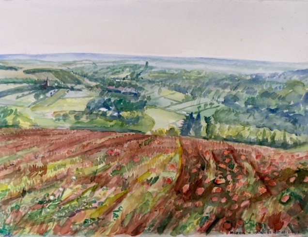 Pusaye forterre 2013 - watercolor 60x80 cm 