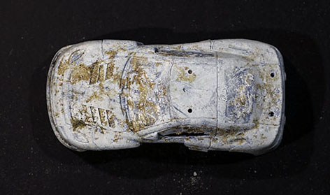 FIGURE 34 Toy car collected from Eco Barge.