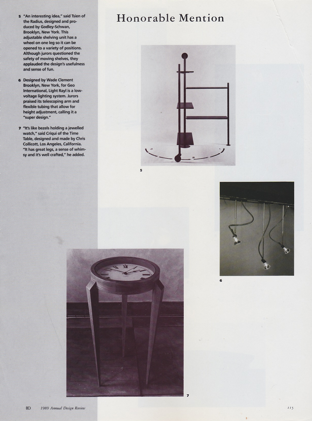 Honorable Mention, Annual Design Review