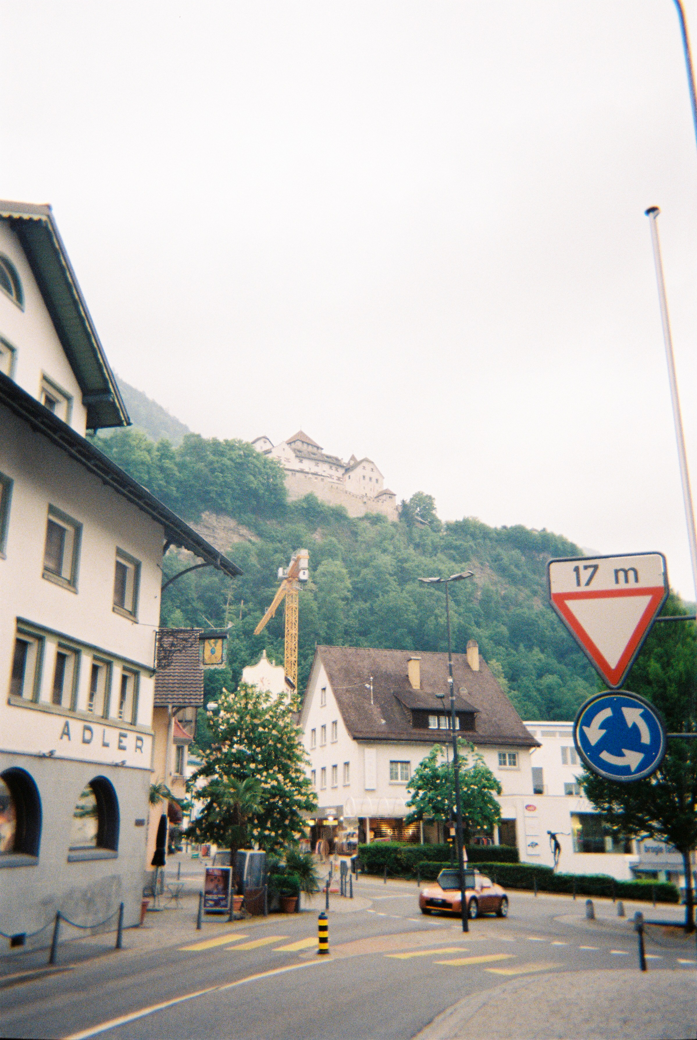 Photographs taken while walking on THE LINE in Liechtenstein by Studio Venice