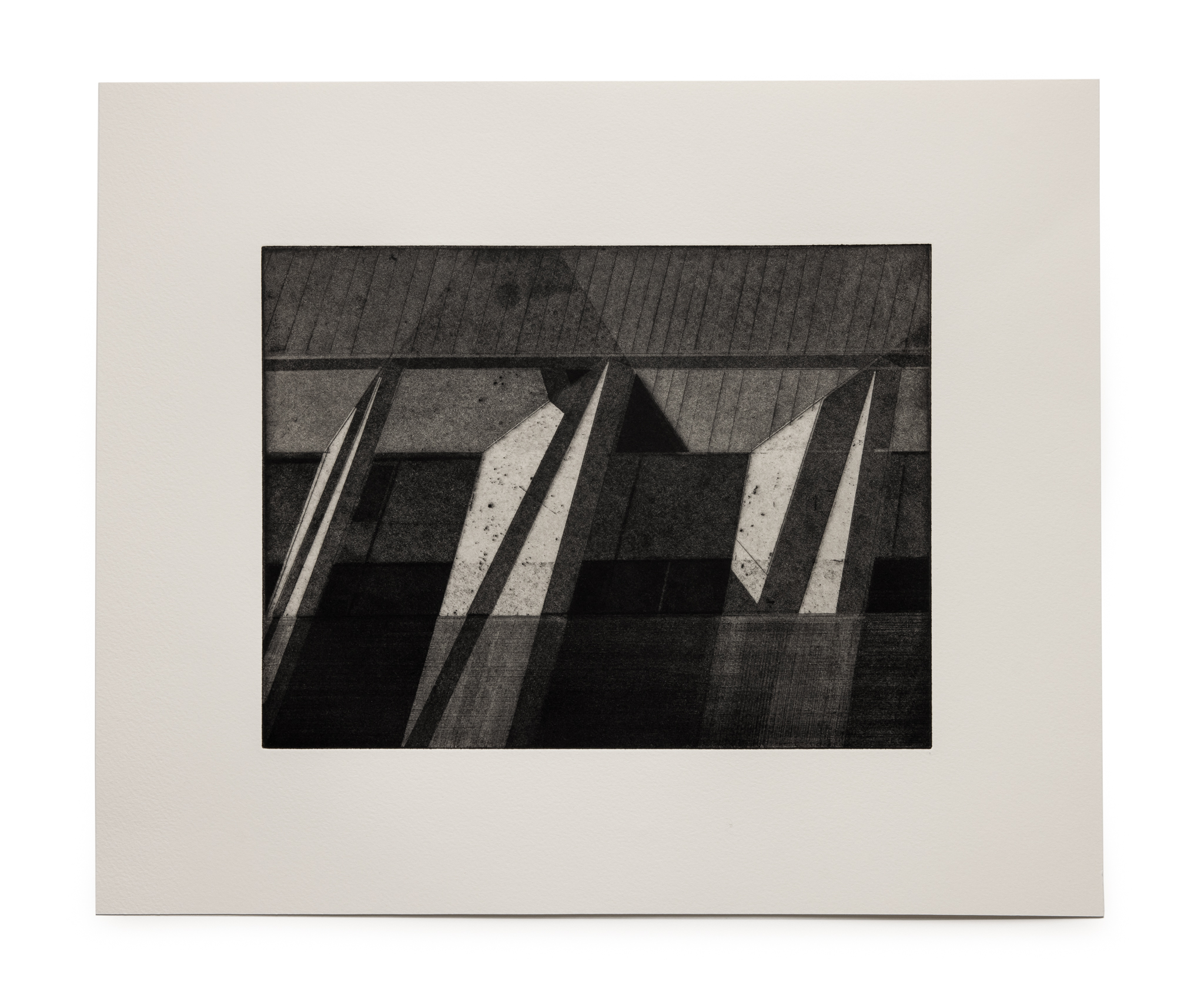 13, Etching on Velin Arches paper, 9 in. x 12 in., 2024