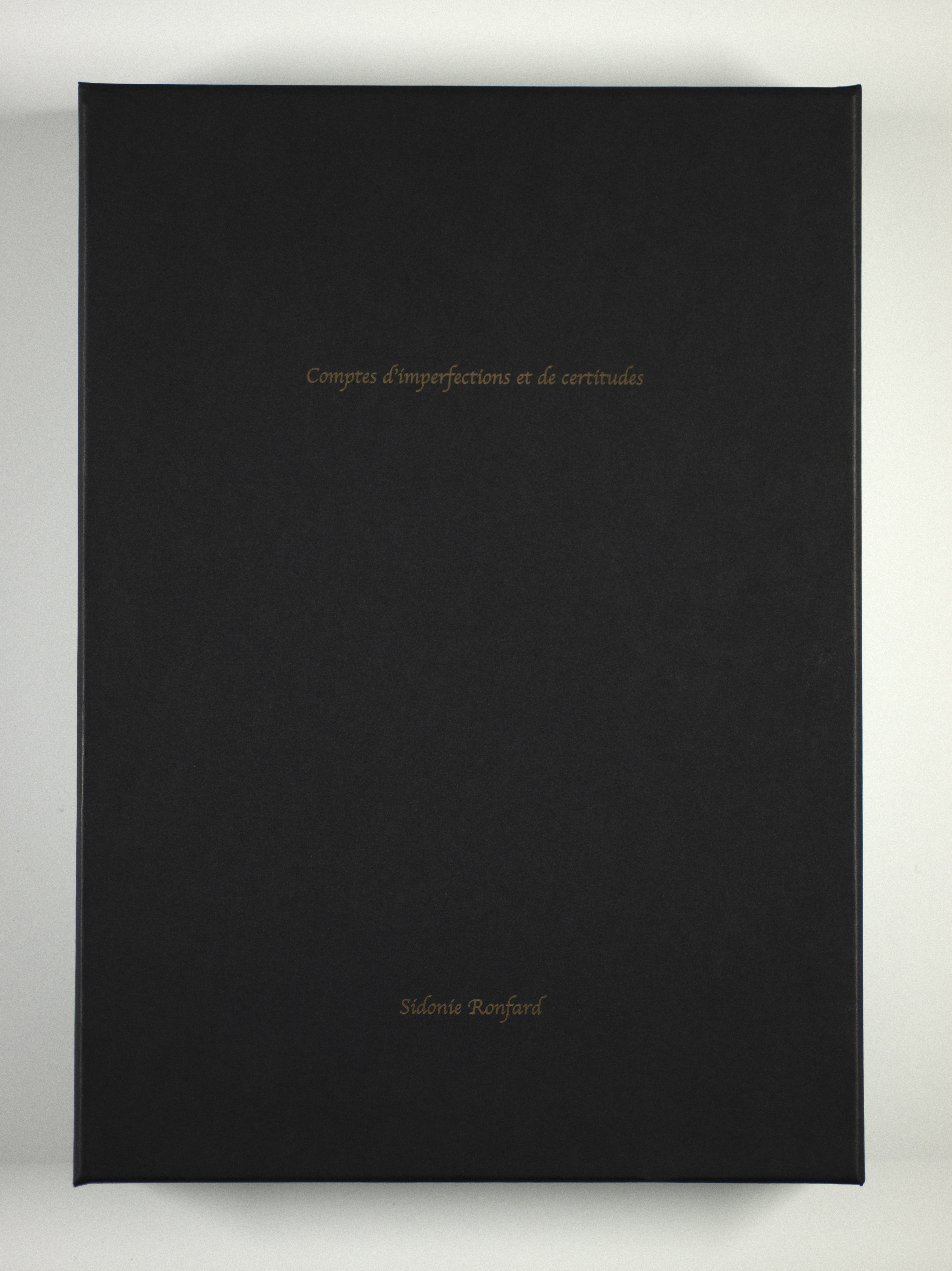 "Comptes d'imperfections et de certitudes",  Japanese paper, 2021