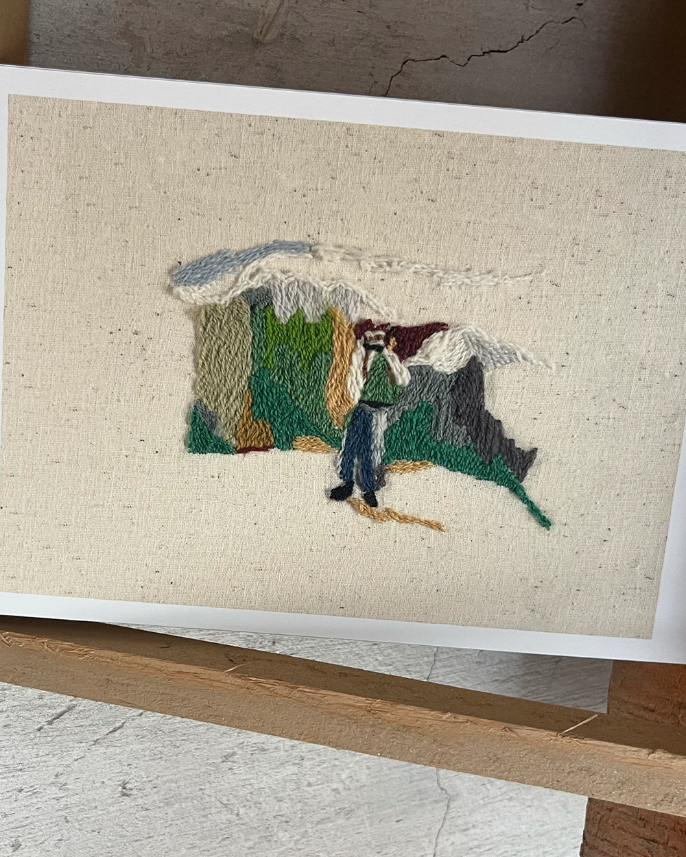 Sangre de Cristo colcha, archival print