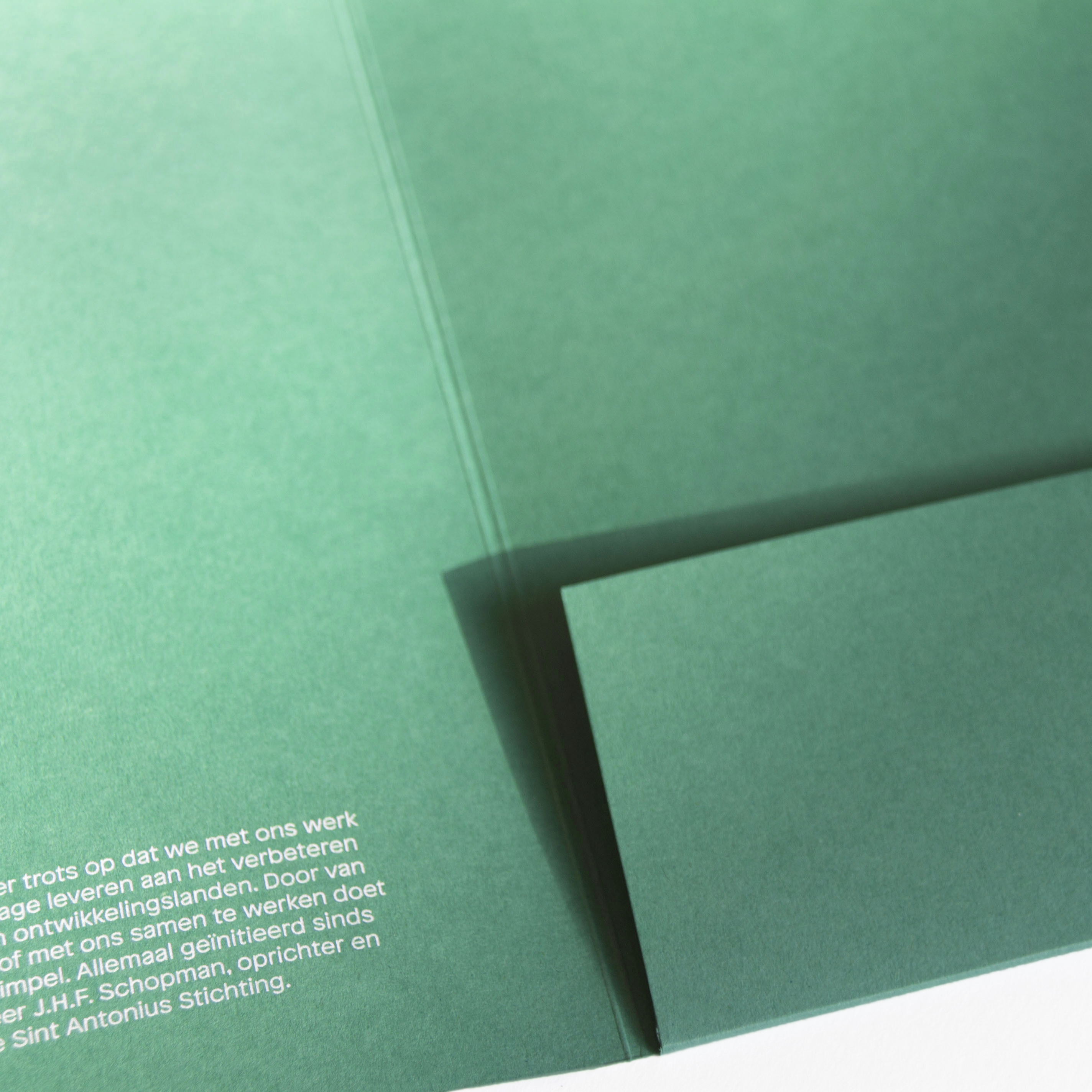 Brochure  ∙ Huisstijl ∙ Zeefdruk