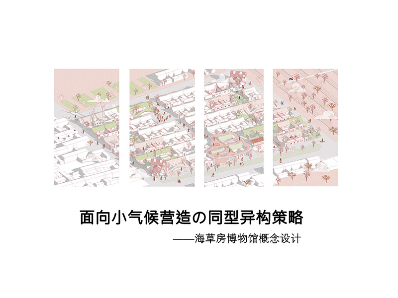 面向小气候营造的同型异构策略——海草房博物馆概念设计二年级