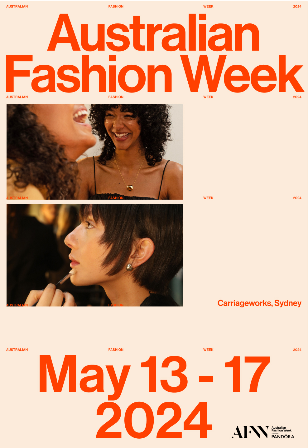 AUSTRALIA FASHION WEEK BRANDING