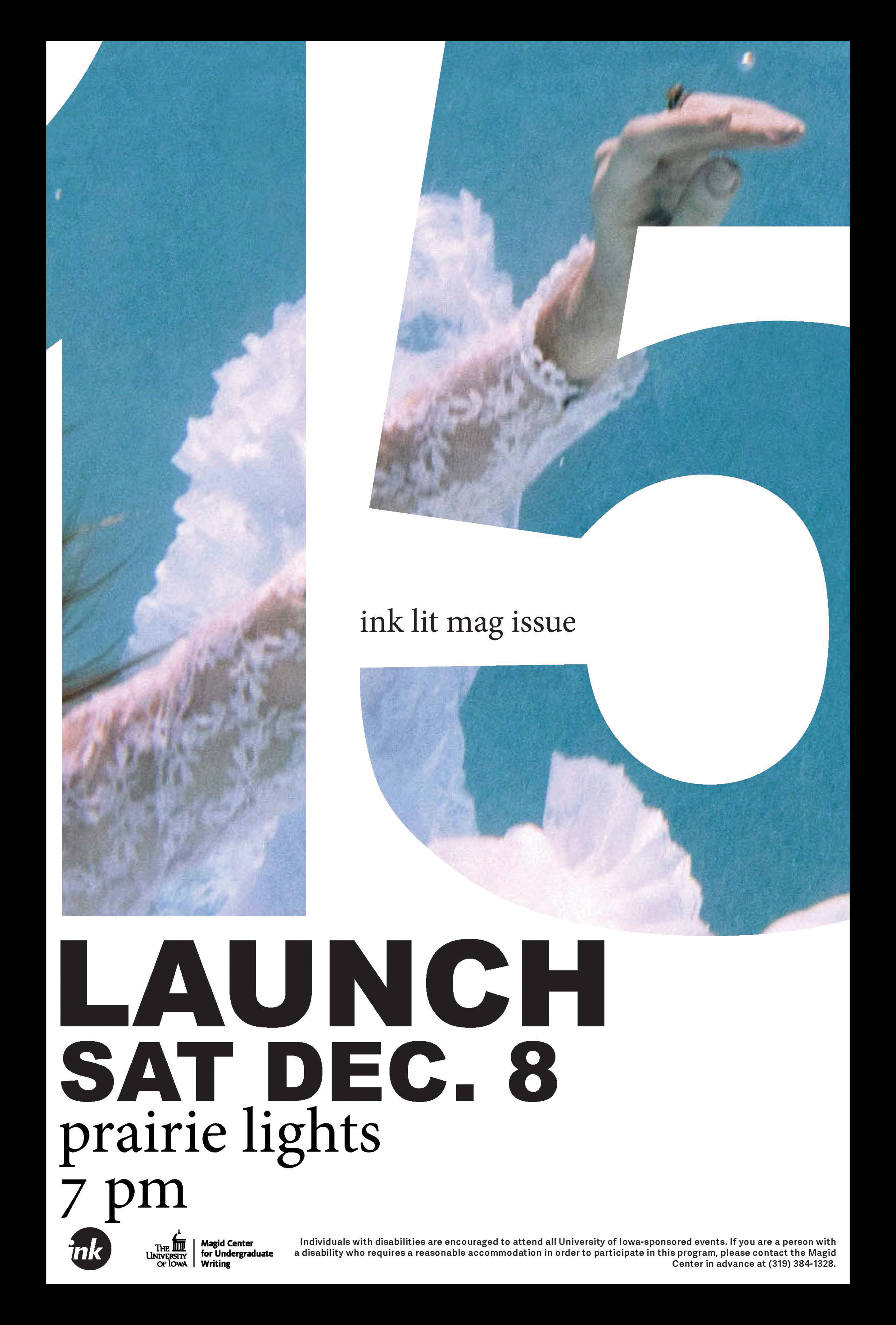 Issue 15 Launch party poster