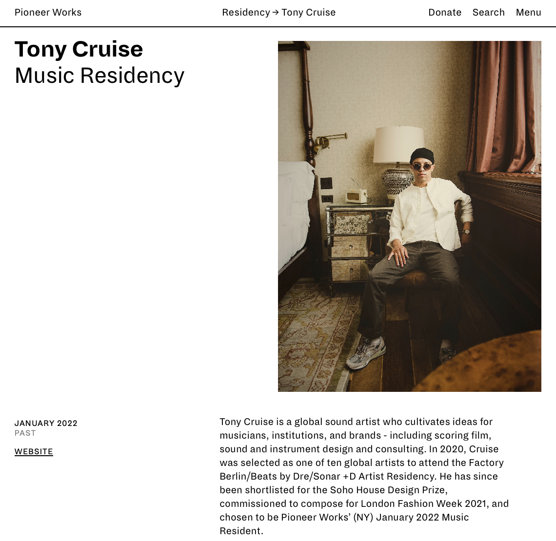 tony cruise wiki