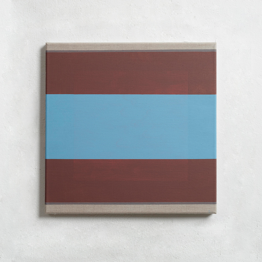 Mogao 275#1, 2021, oil on canvas, 40 x 40 cm