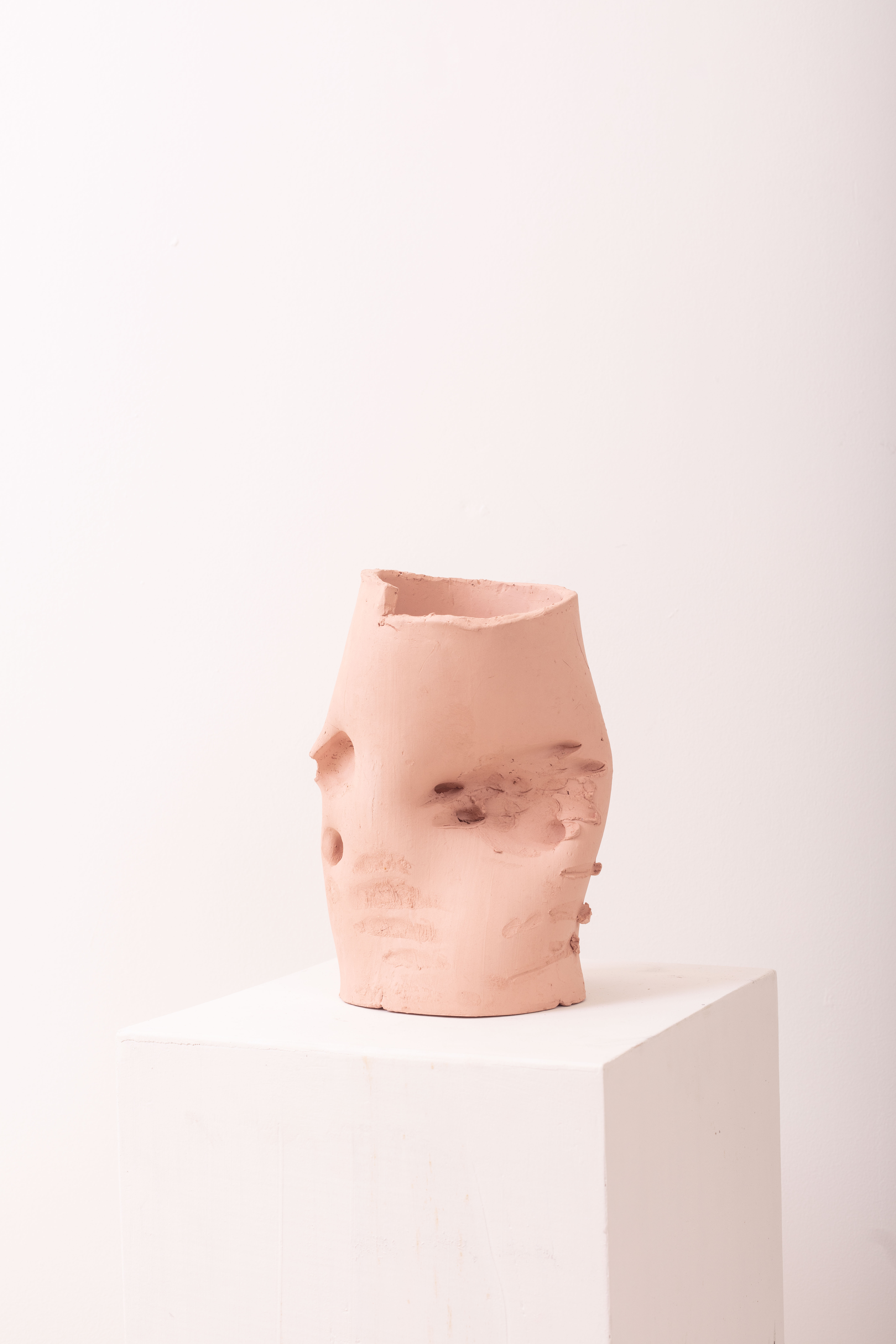 Slap IV, Clay 40 x 40 cm