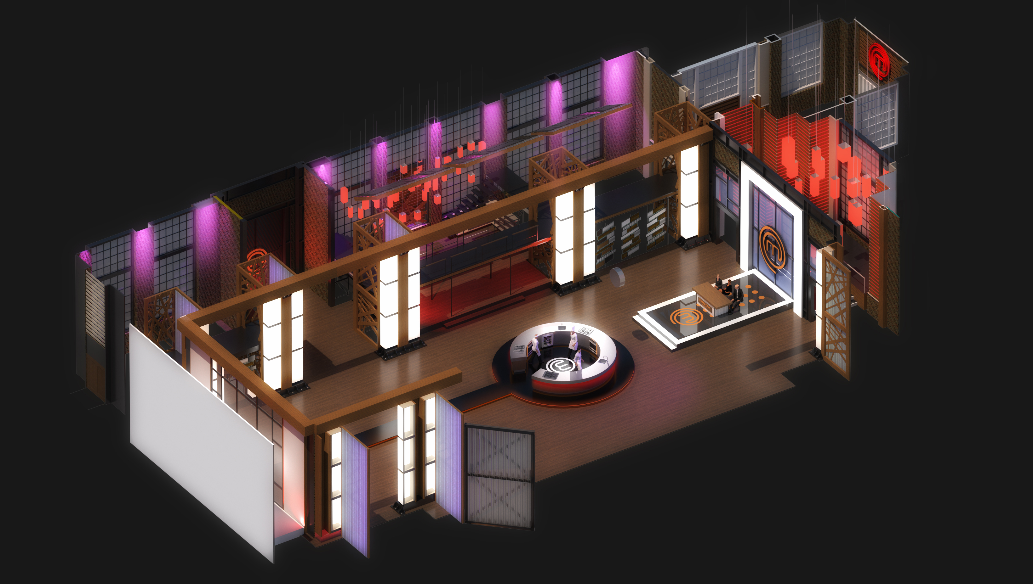 Master Chef Canada - Art Direction, Set Design, 3D Artist, Construction Drafter