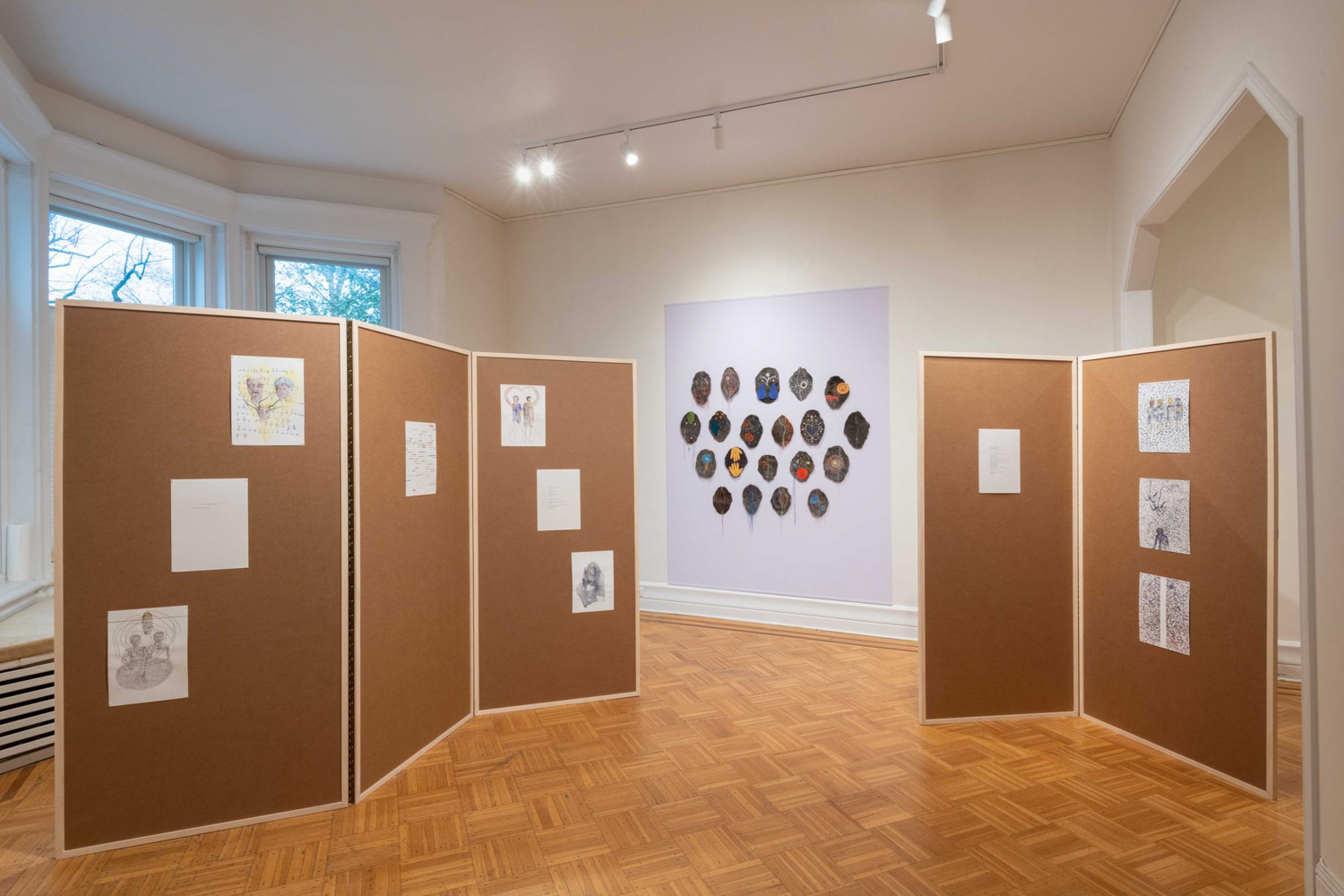 Claudia Brutus et Stéphane Martelly, Tresser la ligne, 2022. Photo : Paul Litherland