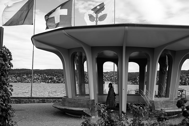 Das Wartehaus bei der Bootsanlegestelle: klein, ruhig und fast immer leer. Trotzdem ist es ein vertrauter Anblick in R&uuml;schlikon.