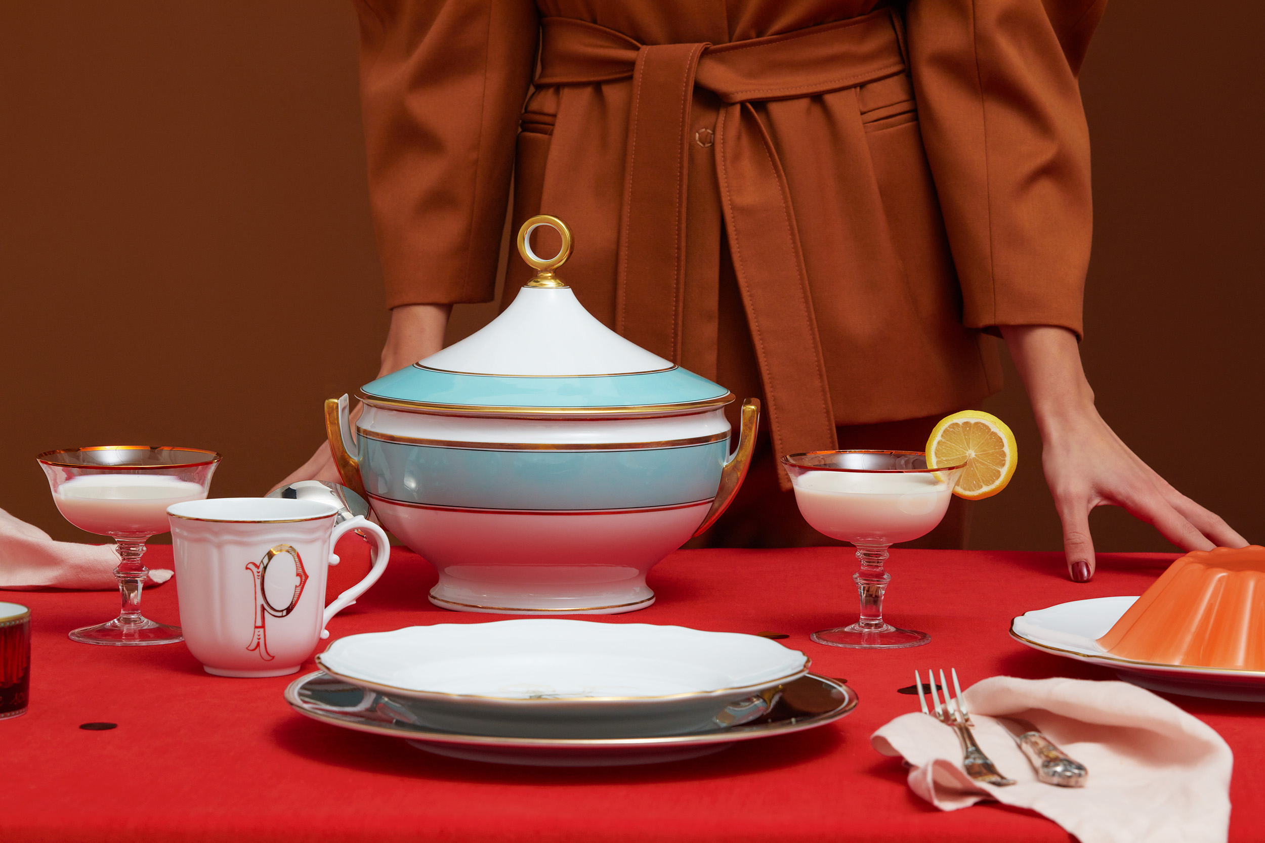 Set design e styling festa Ginori 1735