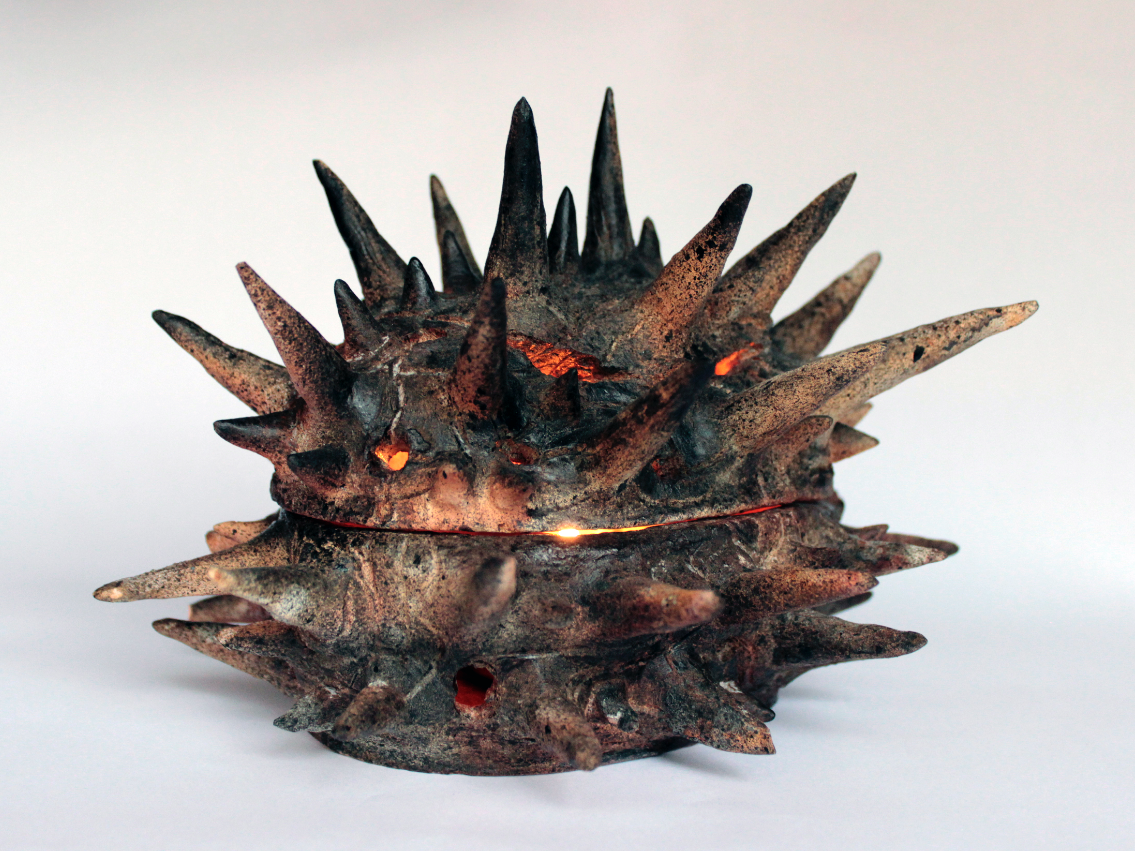 Popoxcómitl, 2023- Raku Saggar