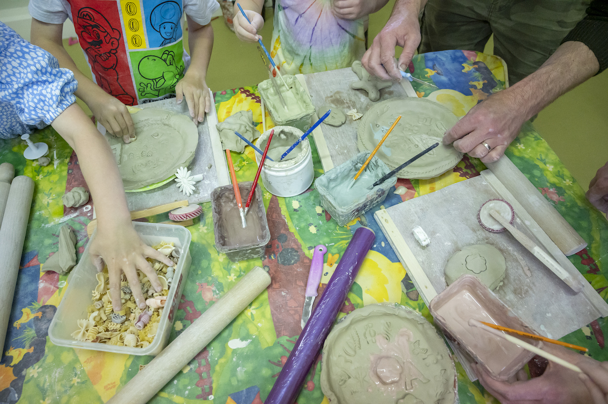 Clay Workshop as part of Craic in the Granite Music & Arts Festival 2025. Photo: Brian Cregan