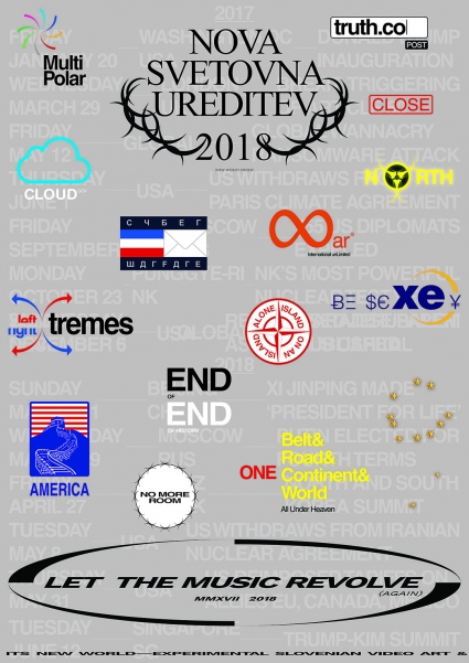 Installation view: SCCA, Center for Contemporary Arts - Ljubljana & Rog Factory, Ljubljana, Slovenia