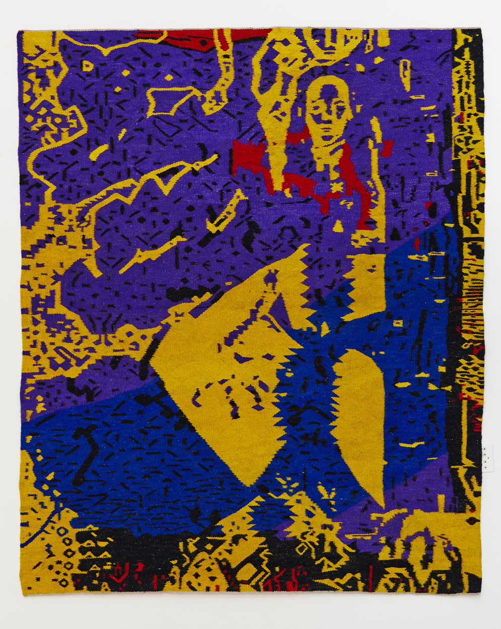 6 Scenes, 2014. handspun karakul wool, metal complex dyes. 250cm x 200cm