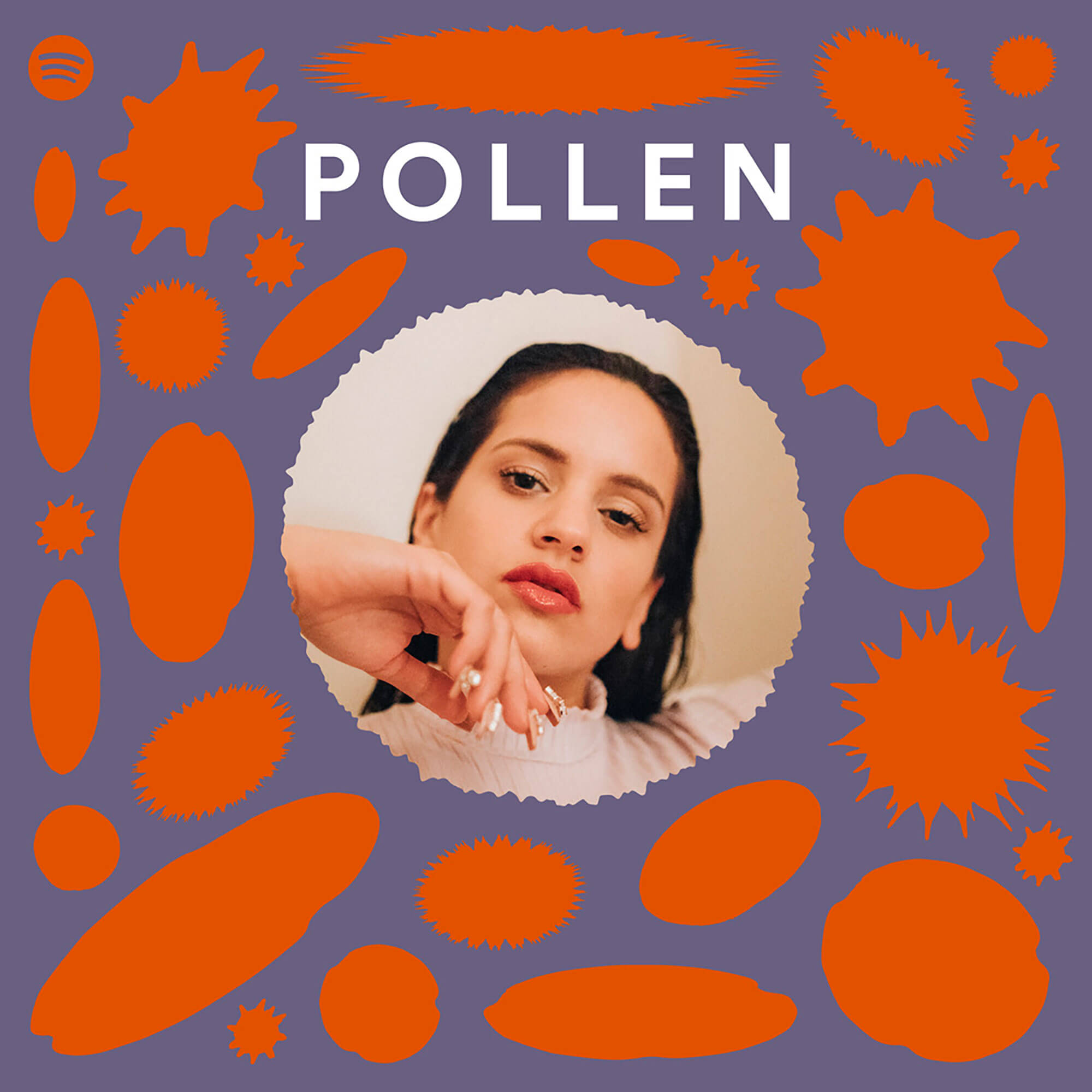 Pollen Playlist Cover Spotify Rosalia by Cecilia Azcarate