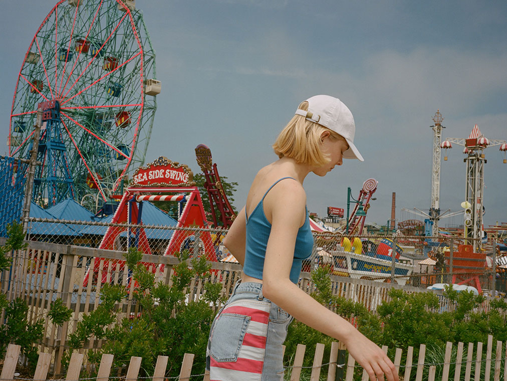 Vera Le Savoy at Coney Island