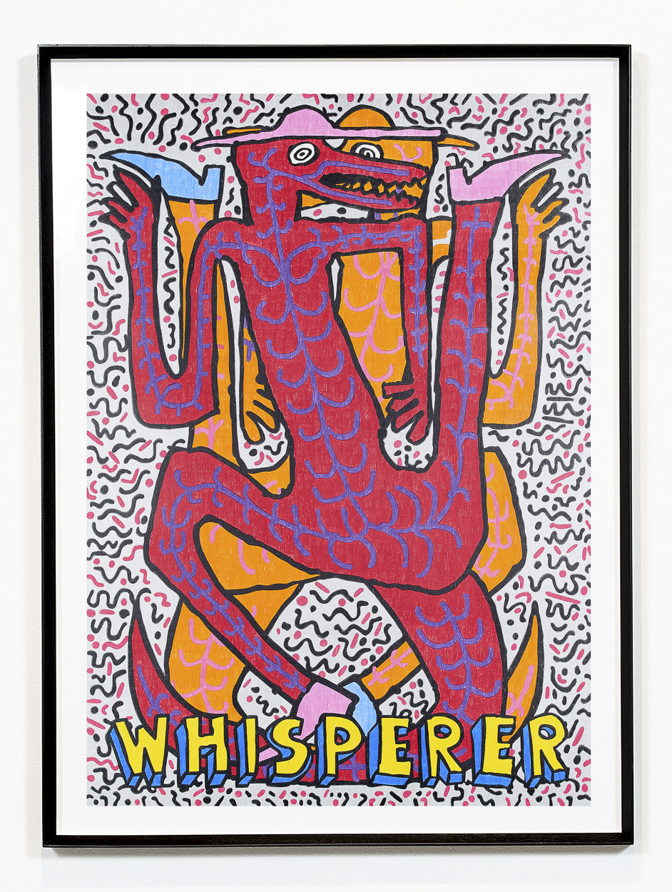 Whisperer, 2020. pencil on paper. 80cm x 55cm