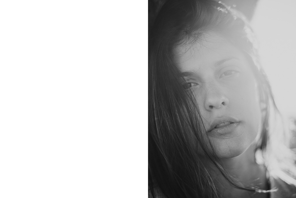 retrato en el campo naturaleza