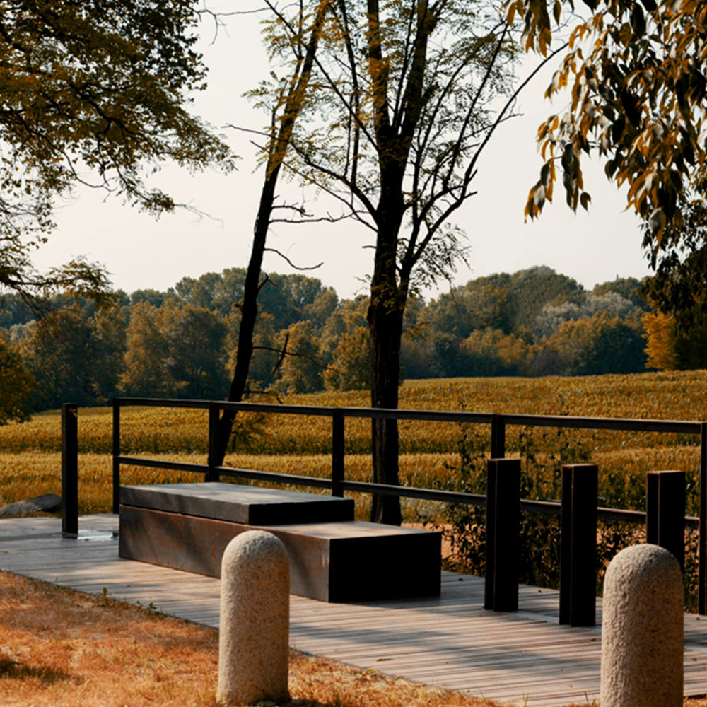 Area sosta Sito Unesco