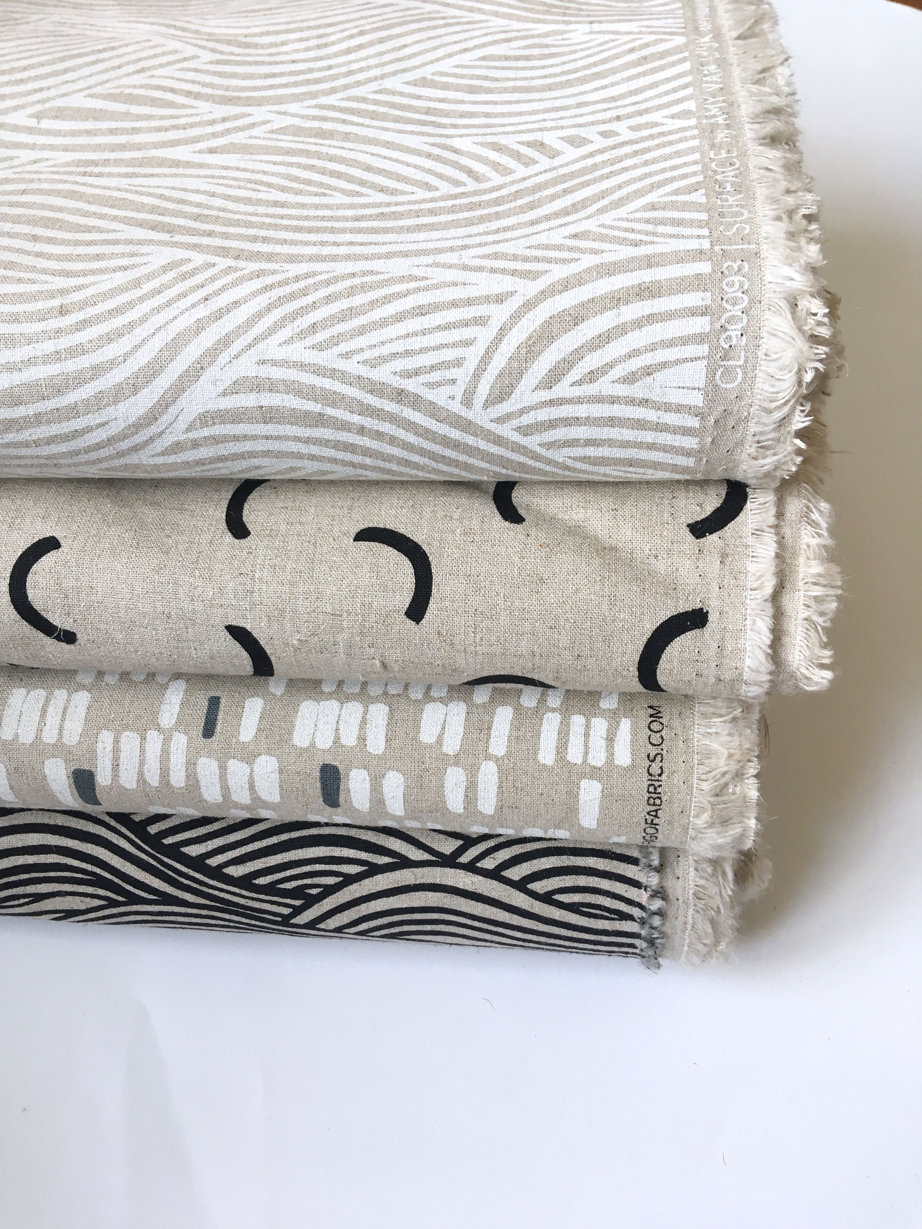 Print collection on Linen for Figo Fabrics, 2020