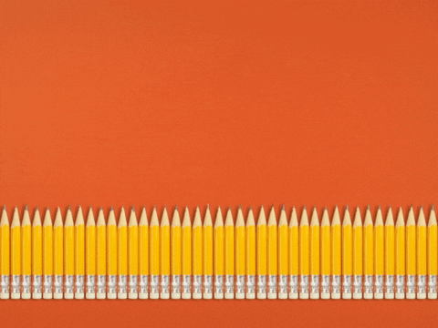Pencils. Any grade. Sharp or blunt. Just pencils.