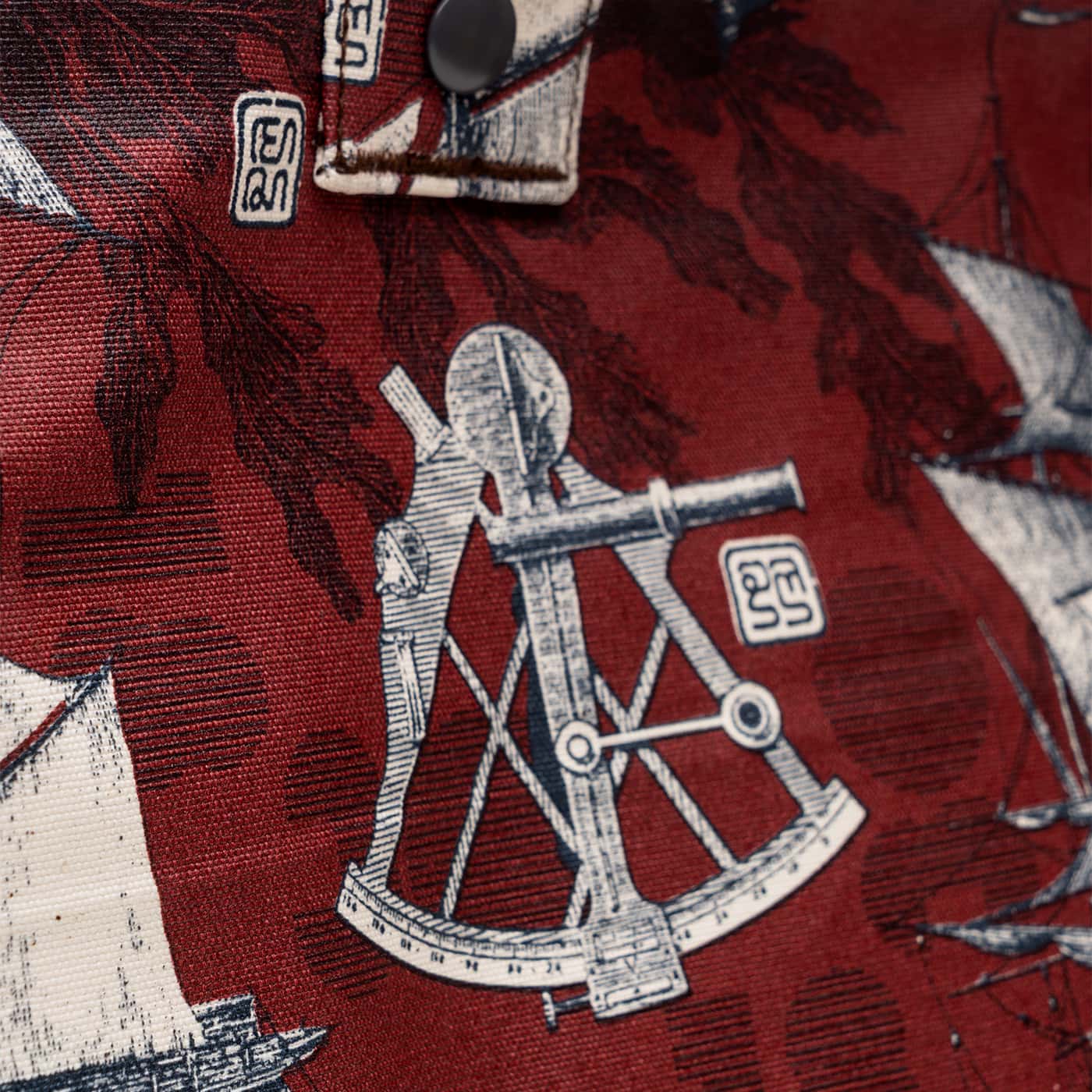 Sartorialist Tote detail – 1830, Nero Indigo