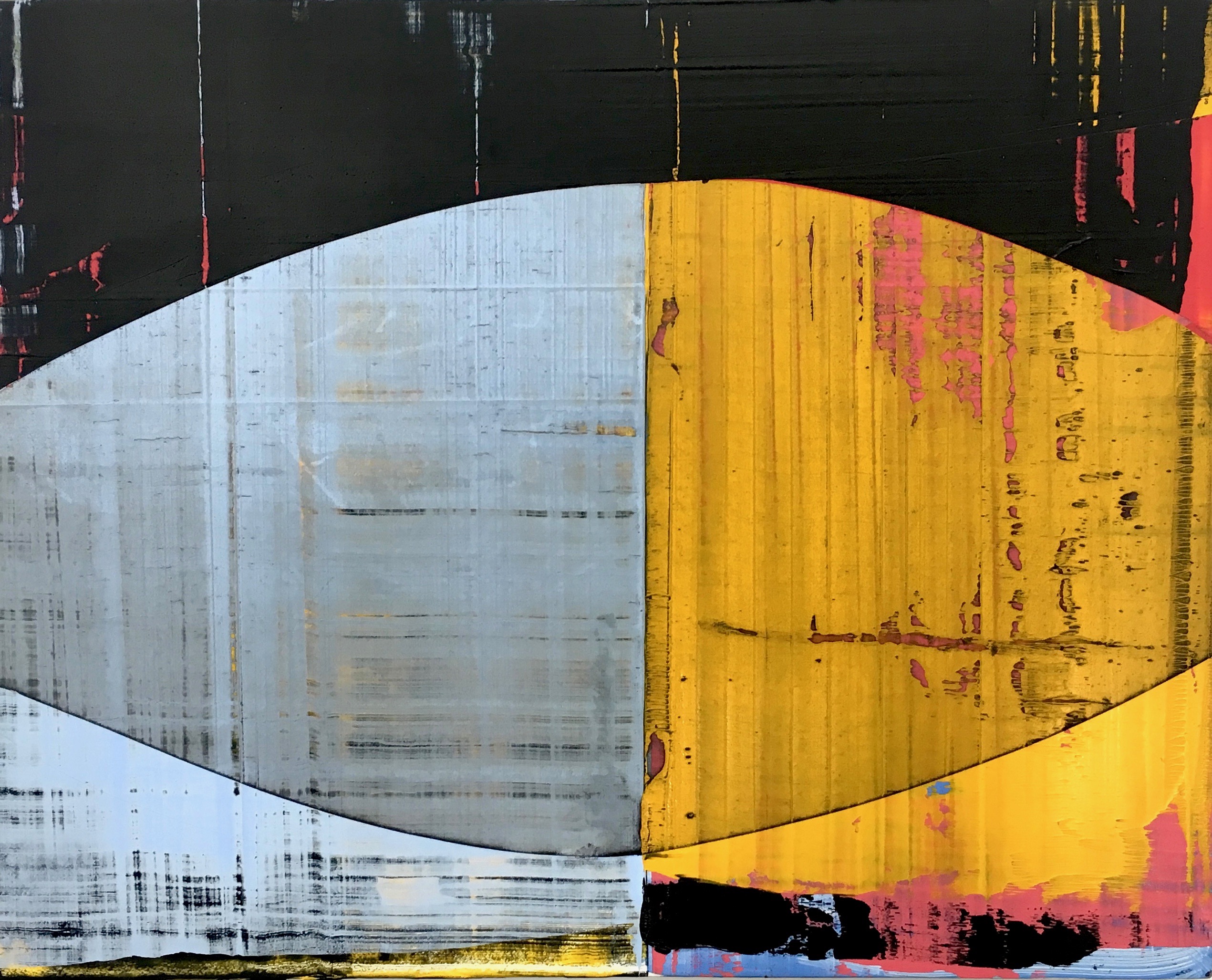 Point 3, 2019, Oil on panel, 8 x 10 in. $850
