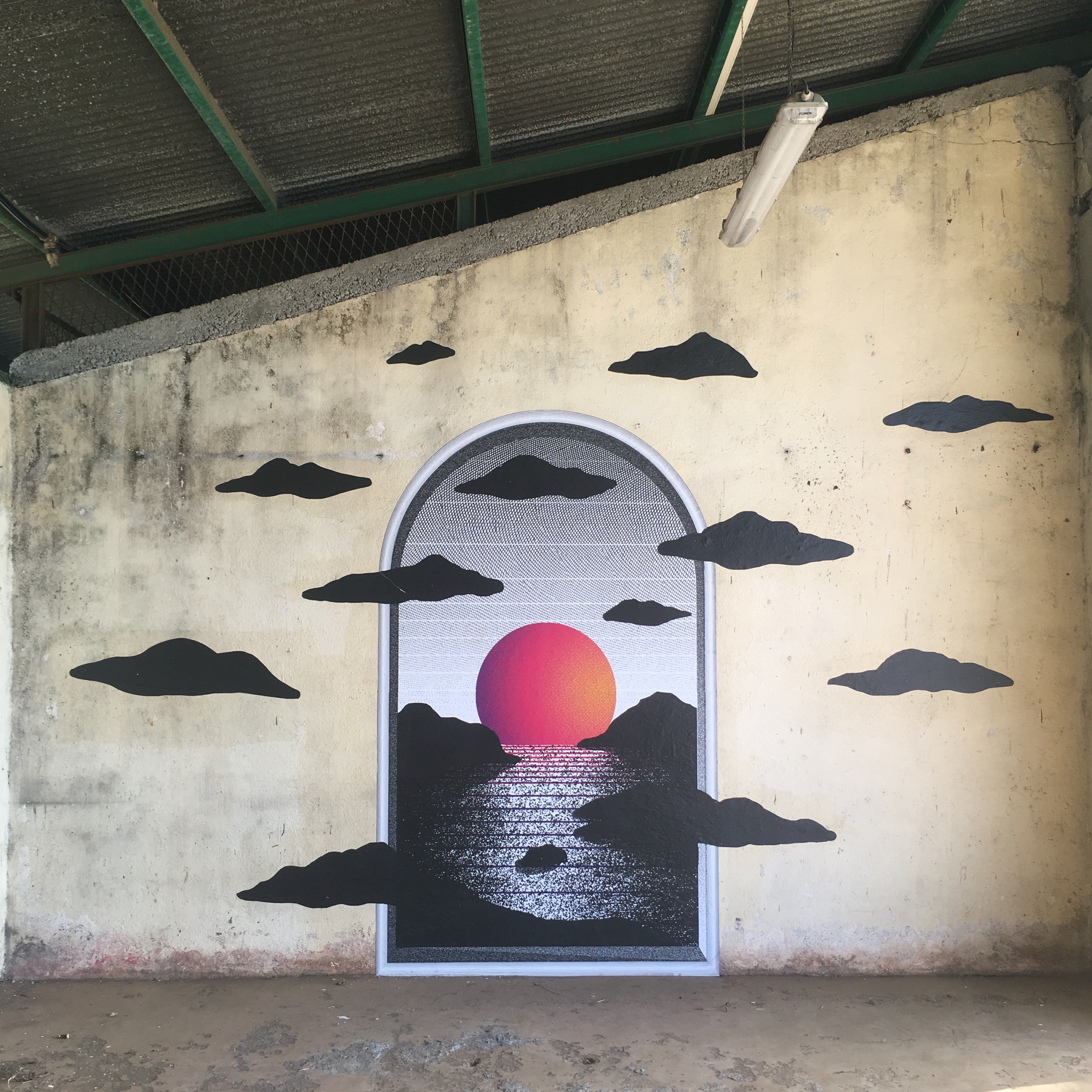 augmented reality animated with of Vincent Laborde videographer, Réunion Island 2020