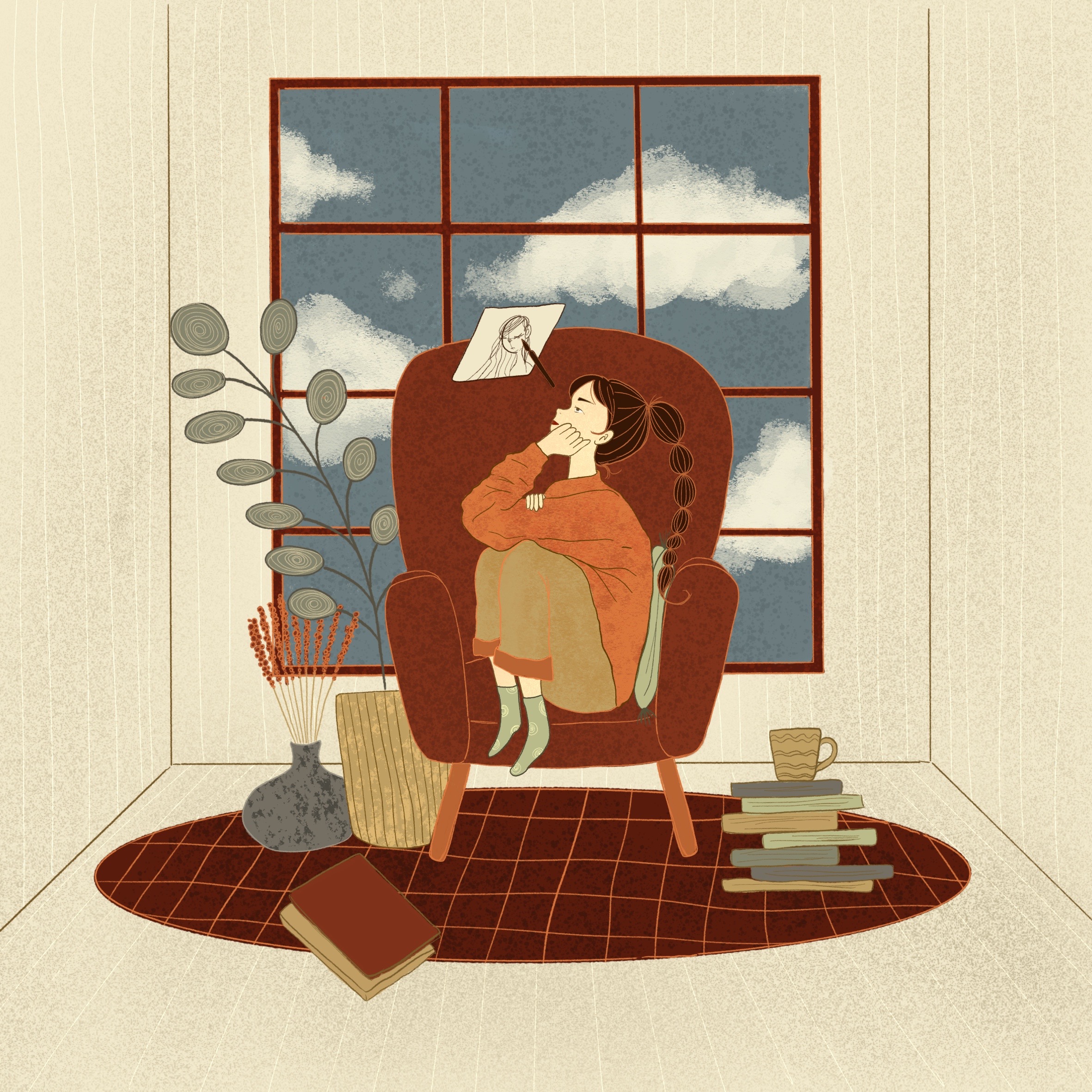 drawing without hands