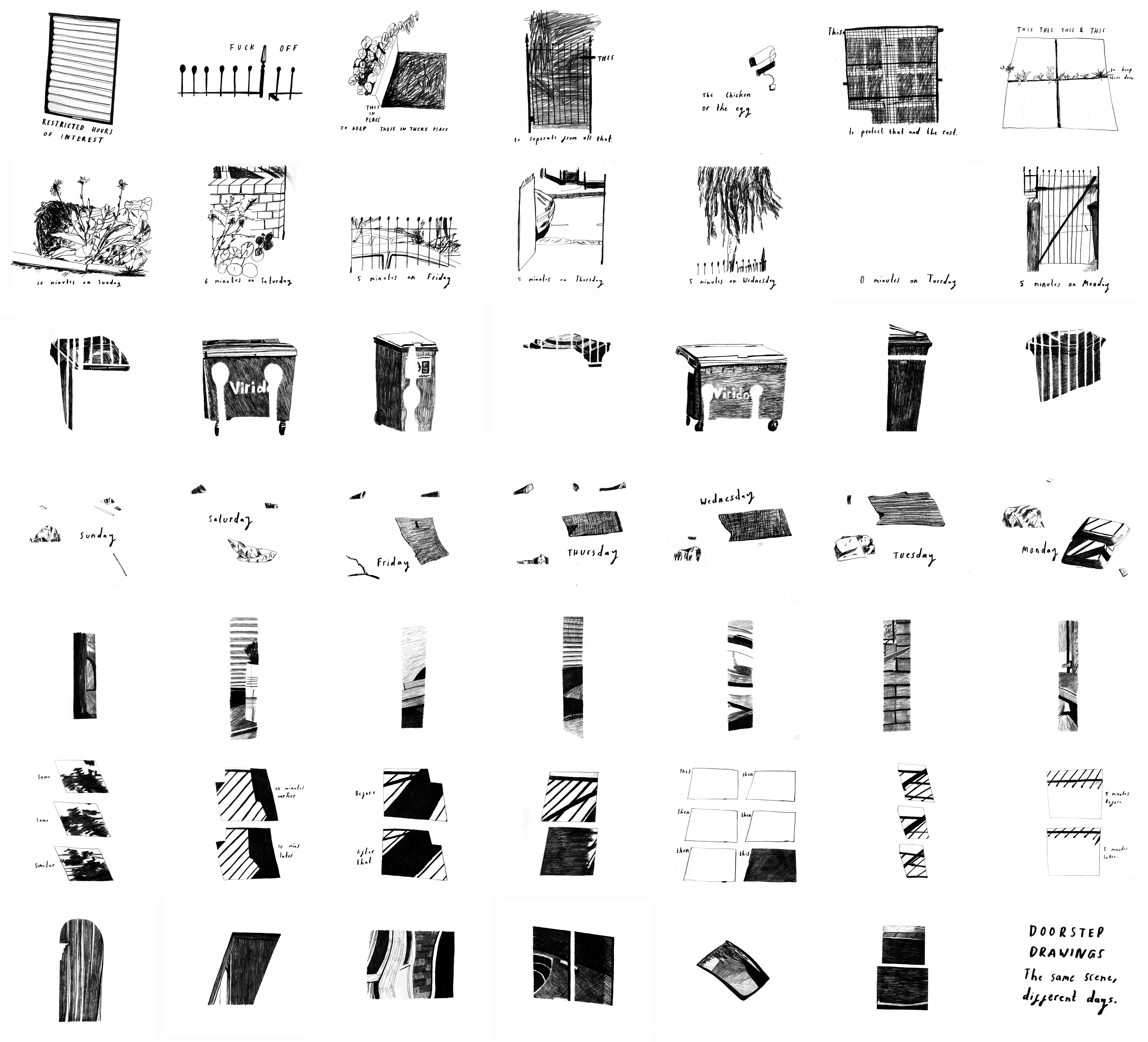   Doorstep Drawings / drawing