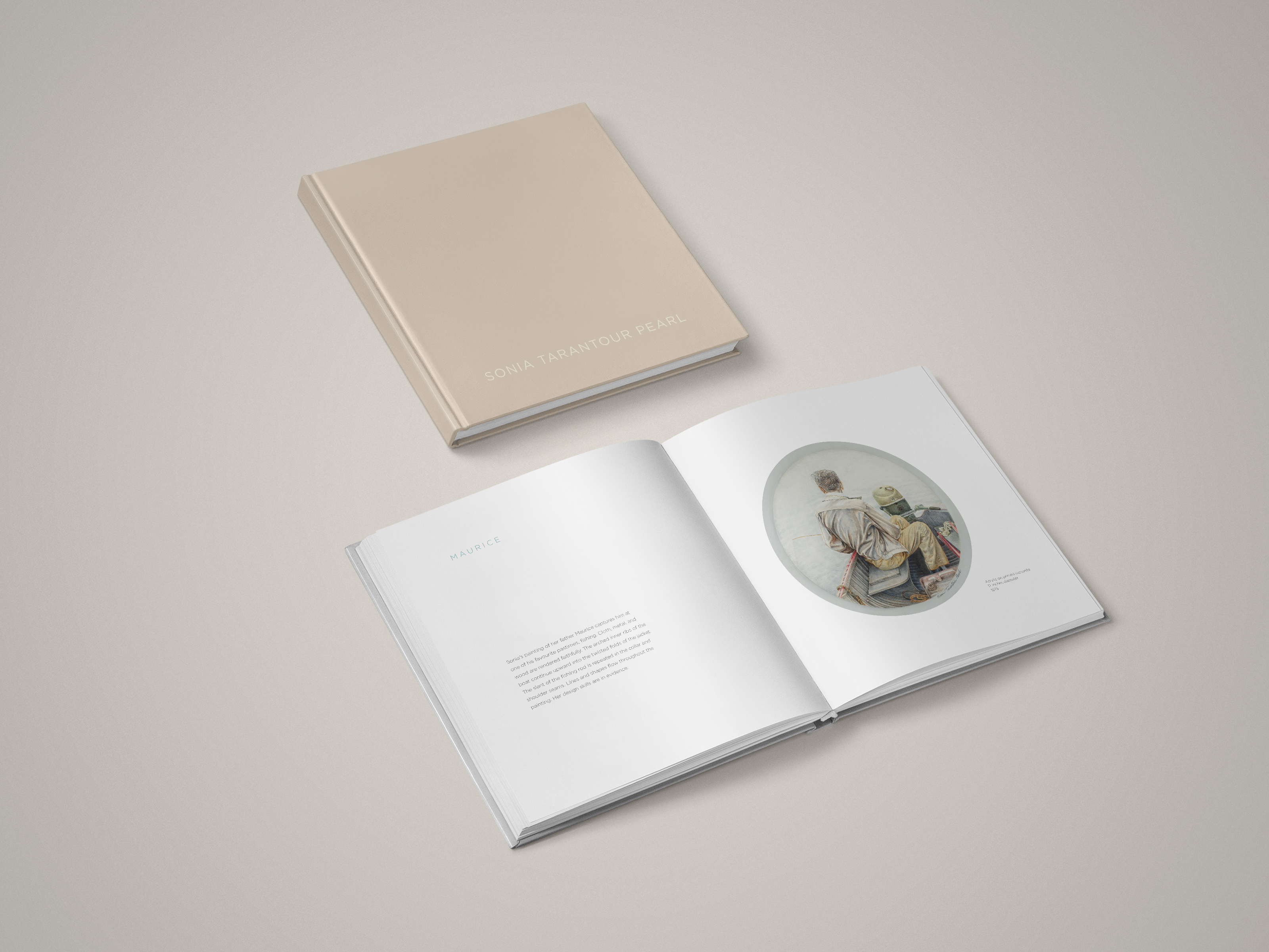 Book design for a Toronto-based artist, short run of 10 copies