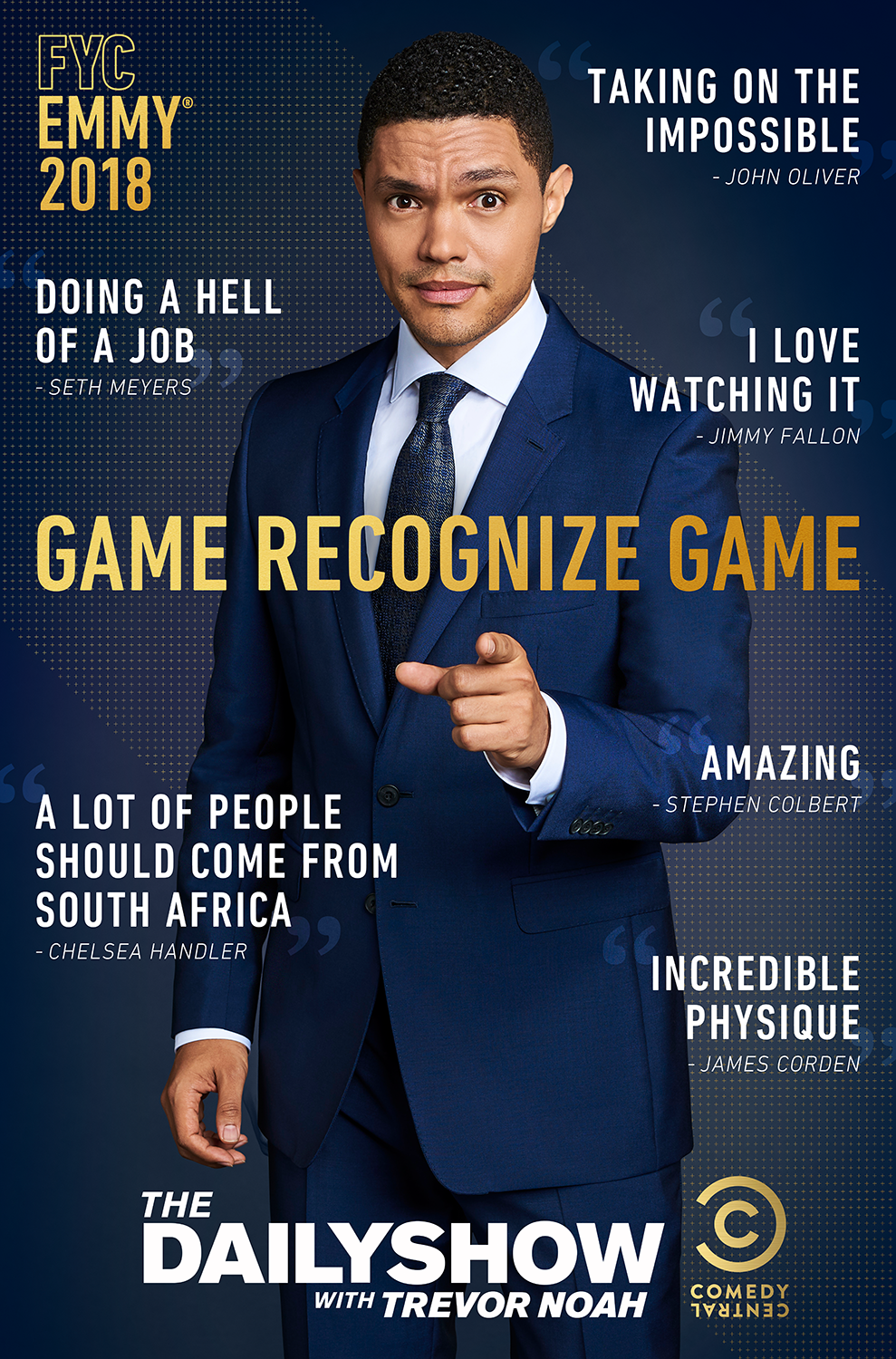 The Daily Show bus shelter ad