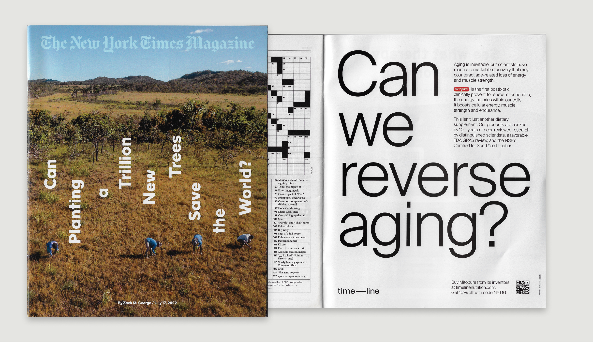 New York Times Magazine - Last Page Ad
