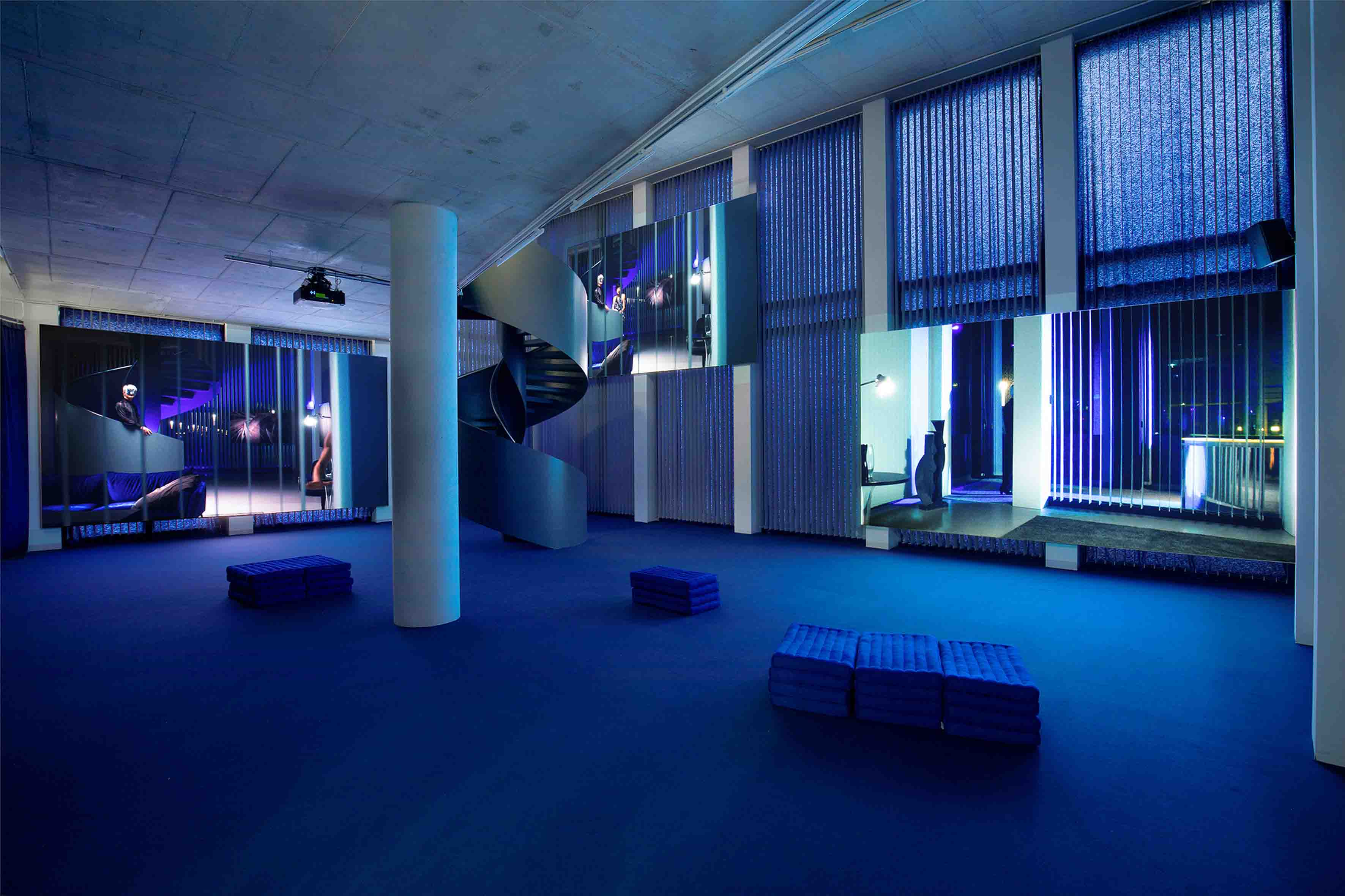 JALOUSIES by BRICE DELLSPERGER at DORTMUNDER KUNSTVEREIN curated by REBEKKA SEUBERT [from 20240526 to 20240825] [Photos: Jens Franke / Courtesy: the artist, Air de Paris, VG Bild-Kunst]