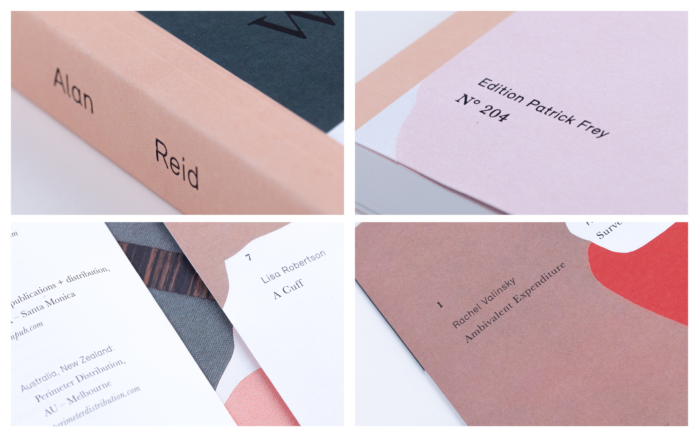 Alan Reid — Warm Equations (Edition Patrick Frey)