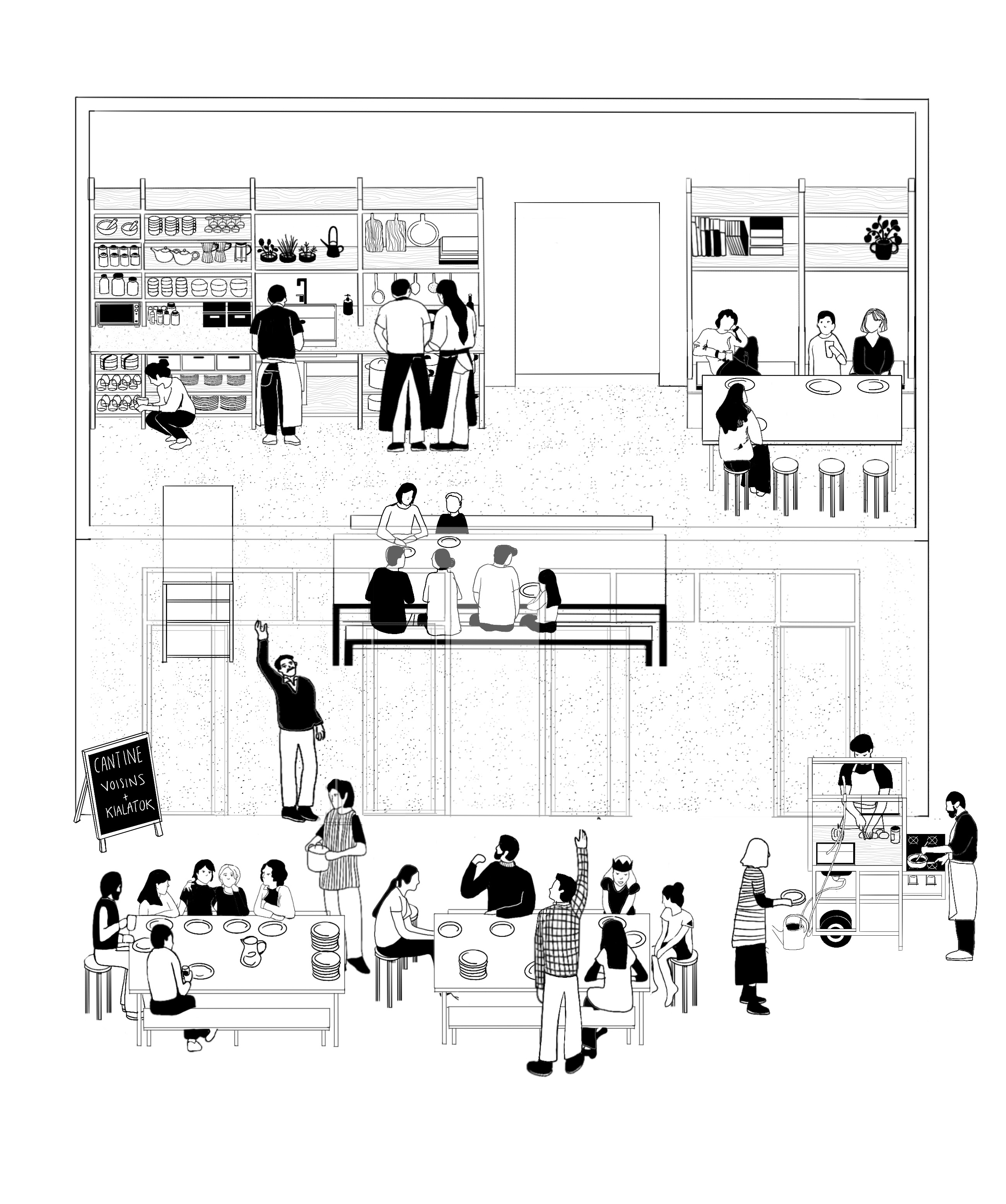 FAIRE ET CUISINER_research on community kitchens