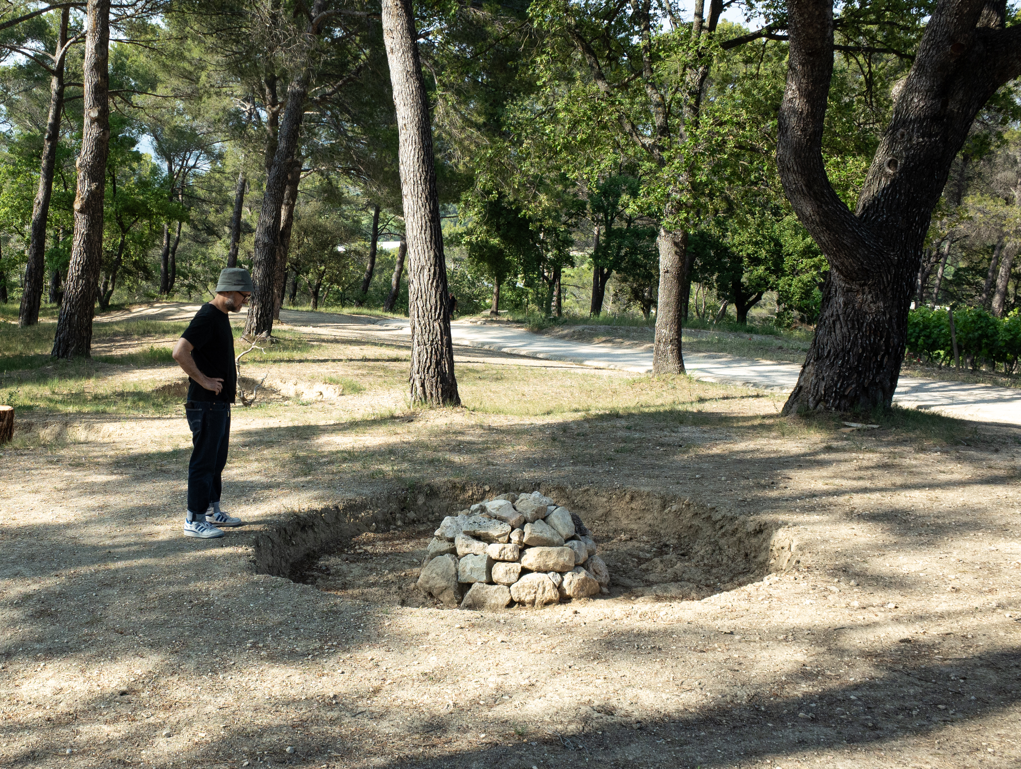 Sea of holes, Château La Coste, 2025