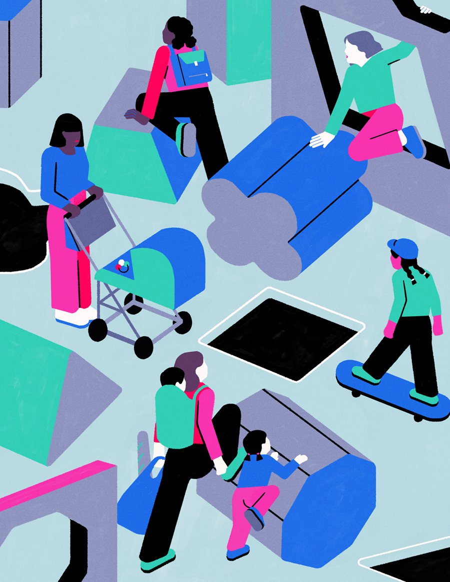 the parliament Illustration María Hergueta